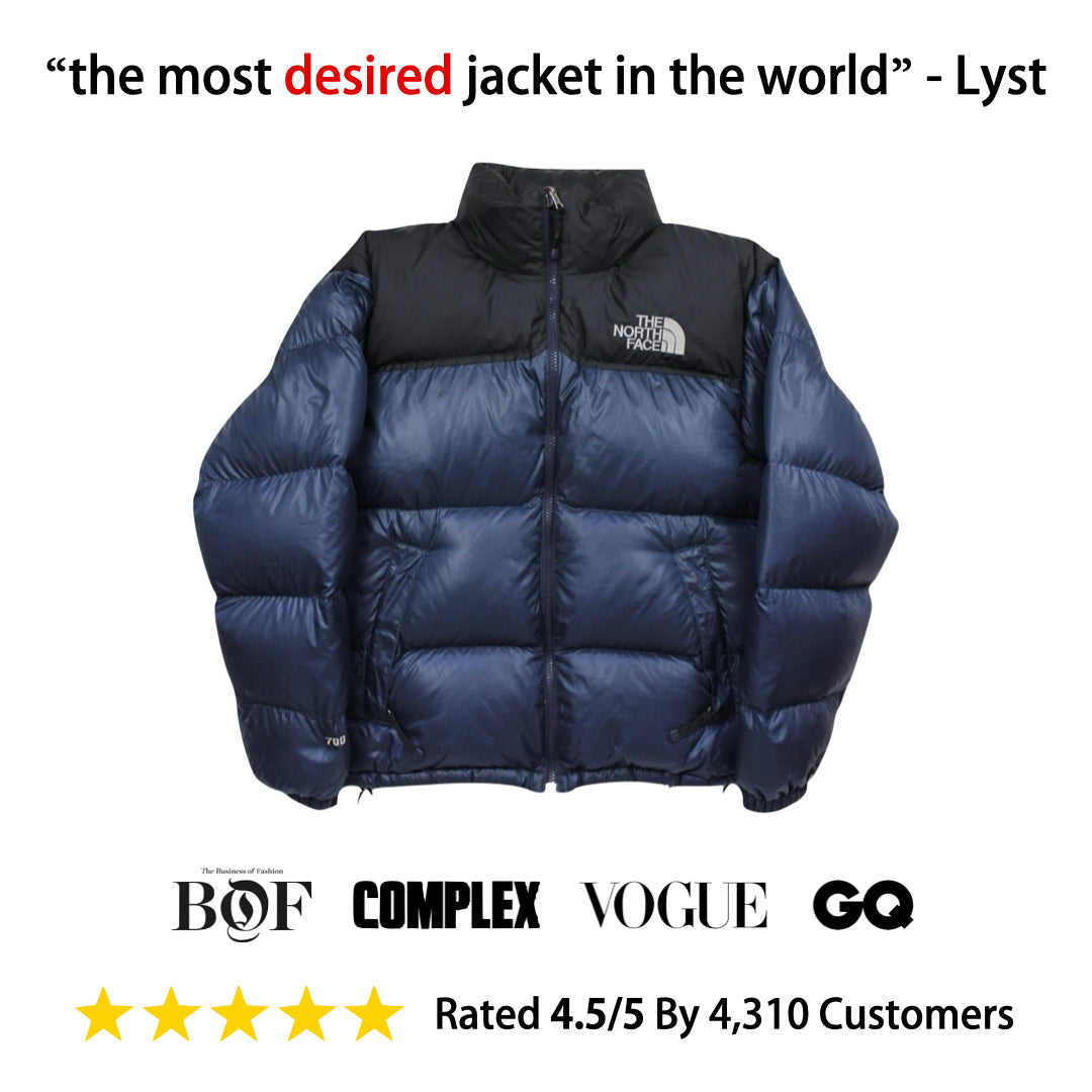 The North Face 1996 Nuptse – Vintage Blue Puffer