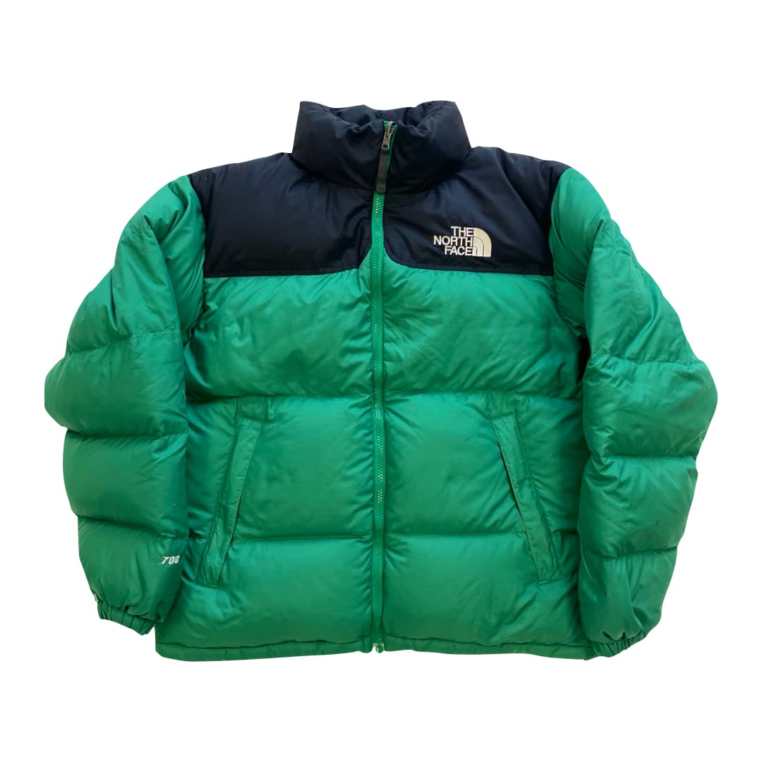 The North Face Light Green Puffer Jacket