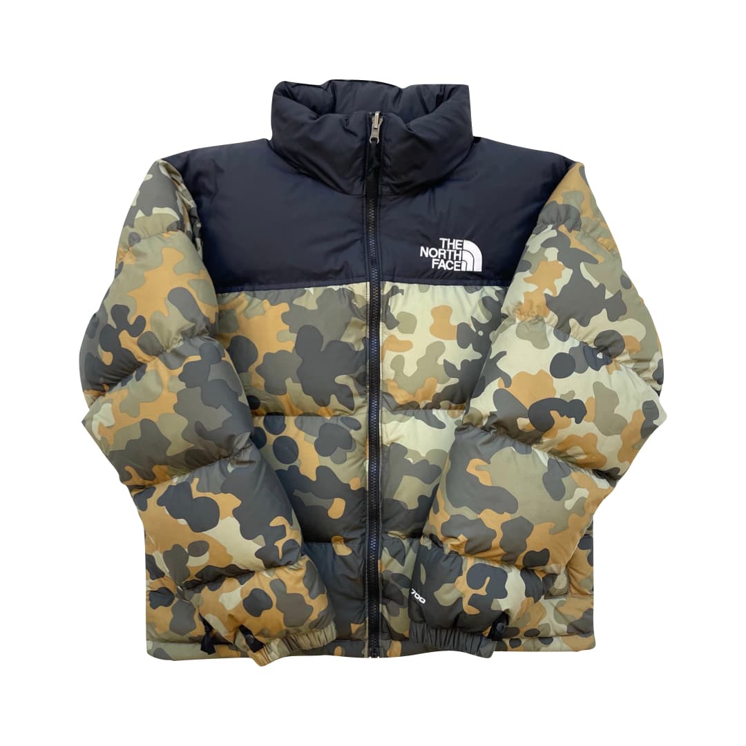 The North Face Camo Puffer Jacket