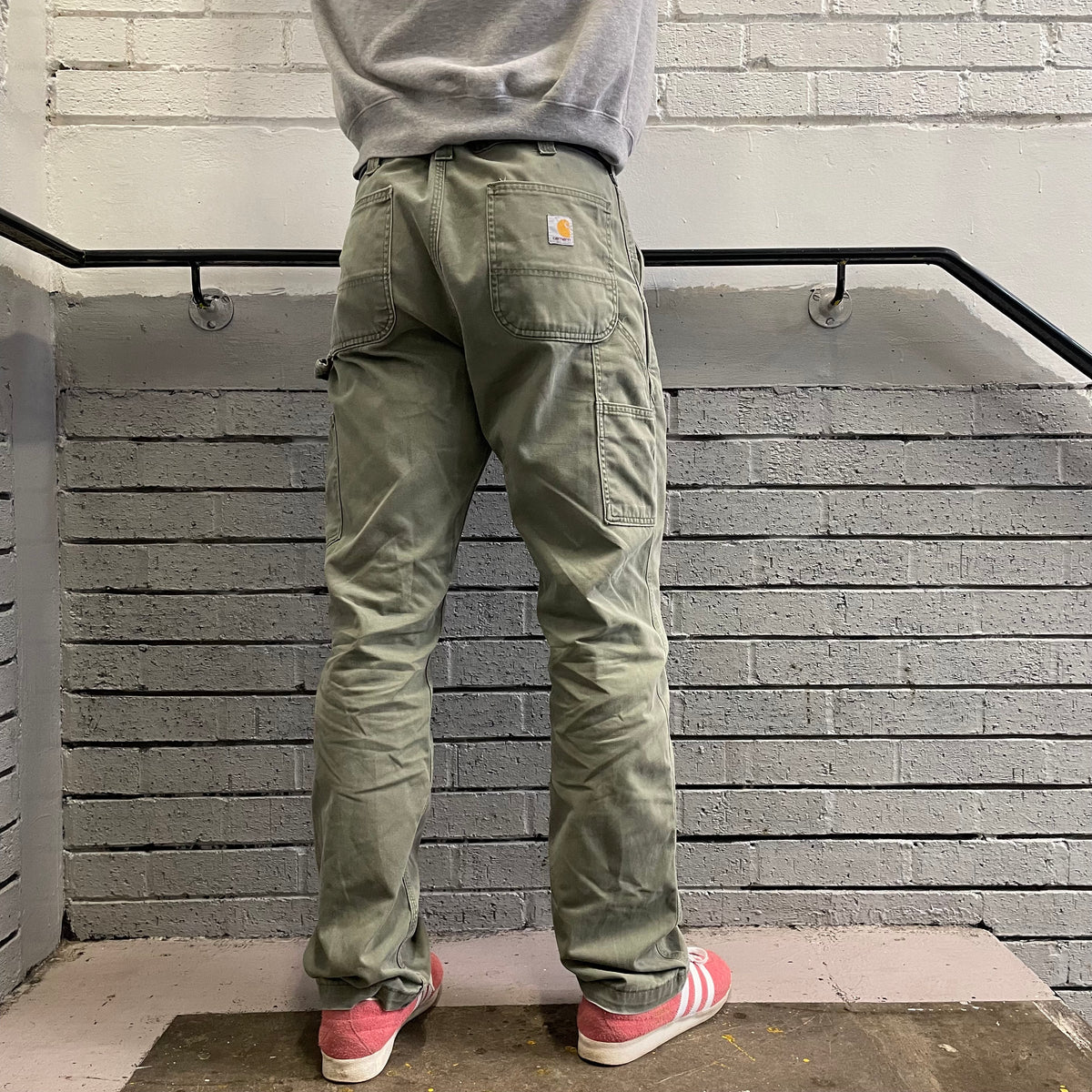 Jeans Carhartt Legging Relaxed Fit Carhartt Leggings Olive