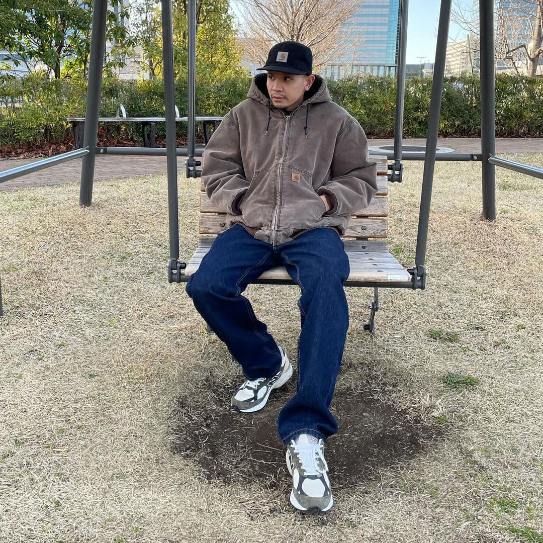 Vintage Carhartt Brown Hooded Jacket