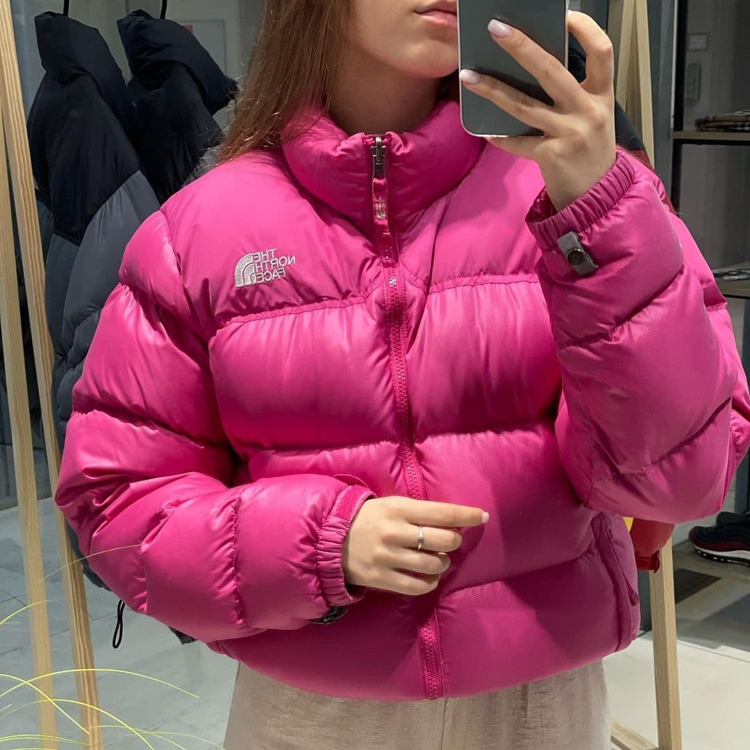The North Face Women's Pink Puffer Jacket