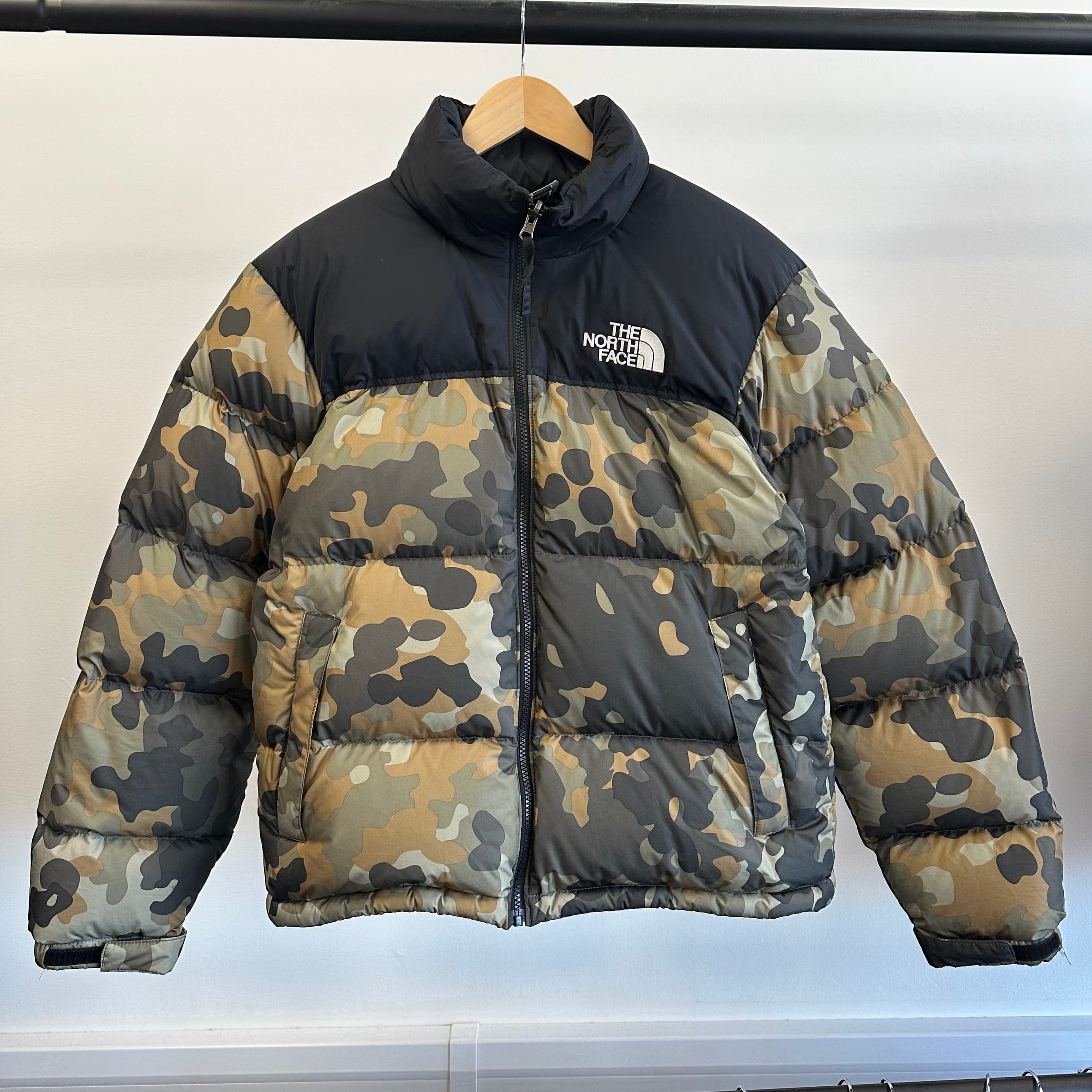 The North Face Camo Puffer Jacket