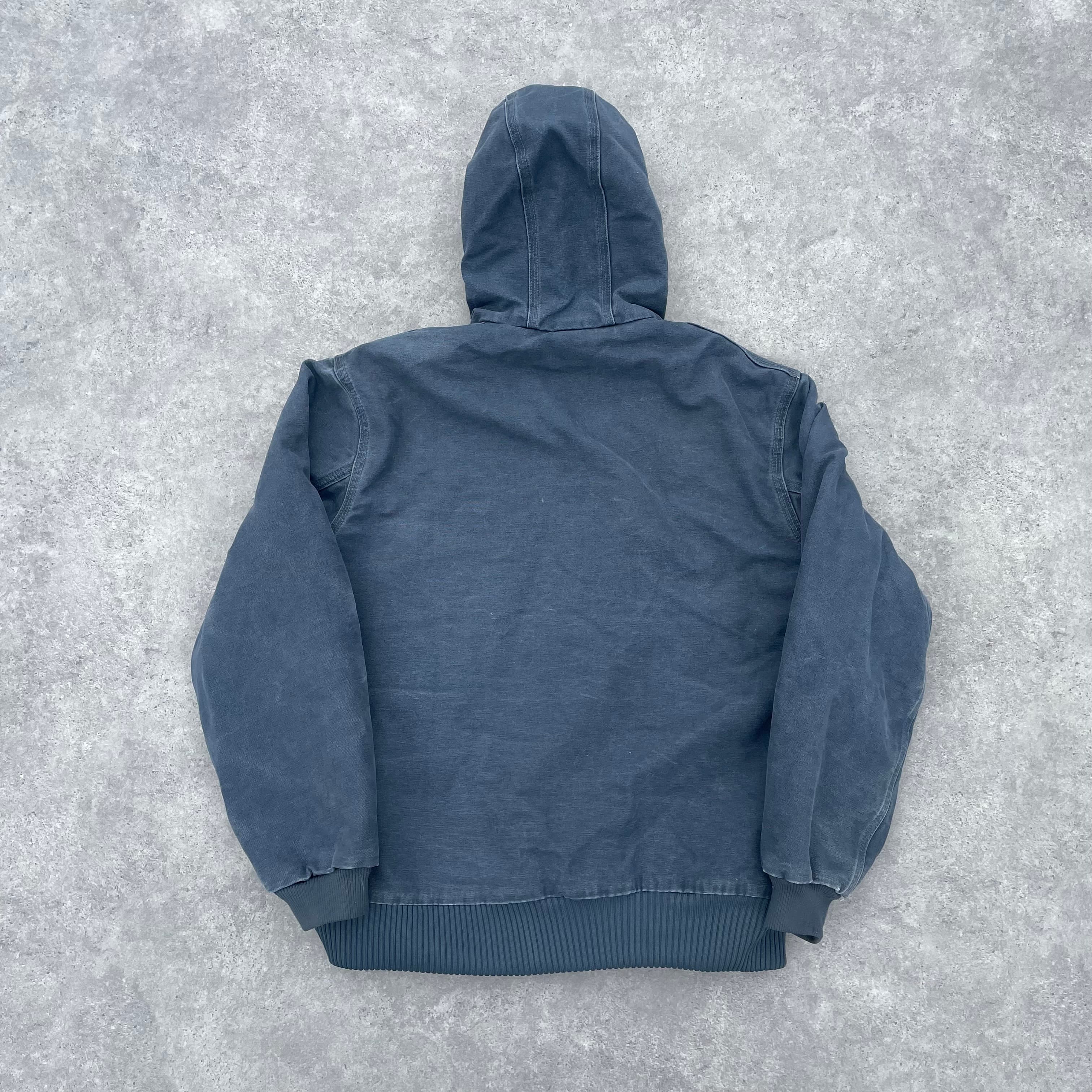 Vintage Carhartt Grey Hooded Jacket