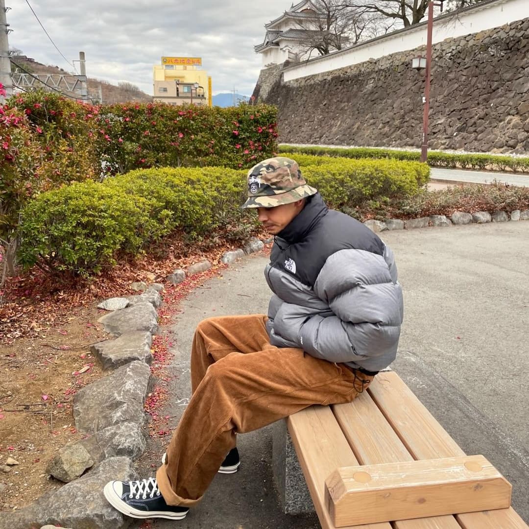 The North Face Grey Puffer Jacket