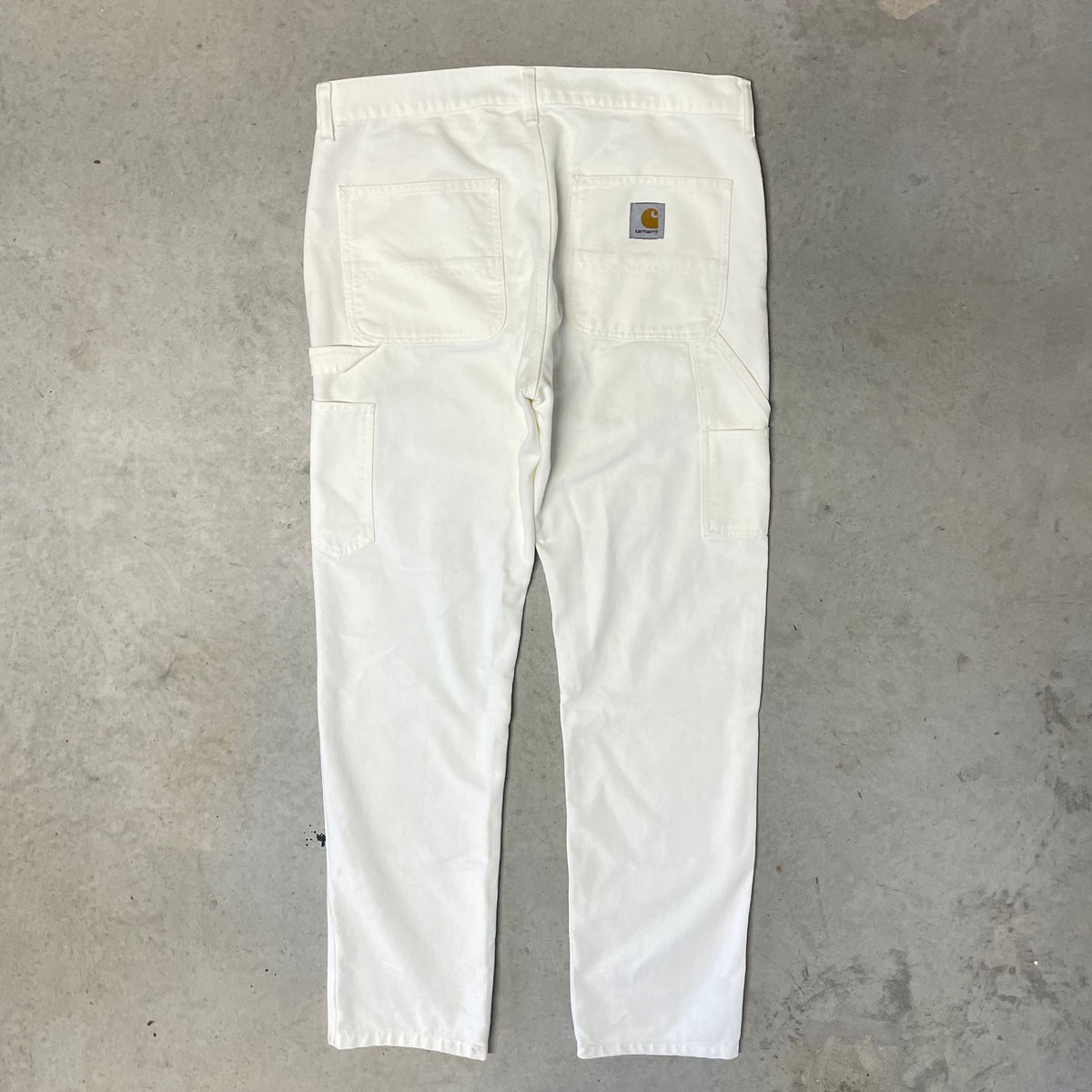 Carhartt cargo hot sale pants white