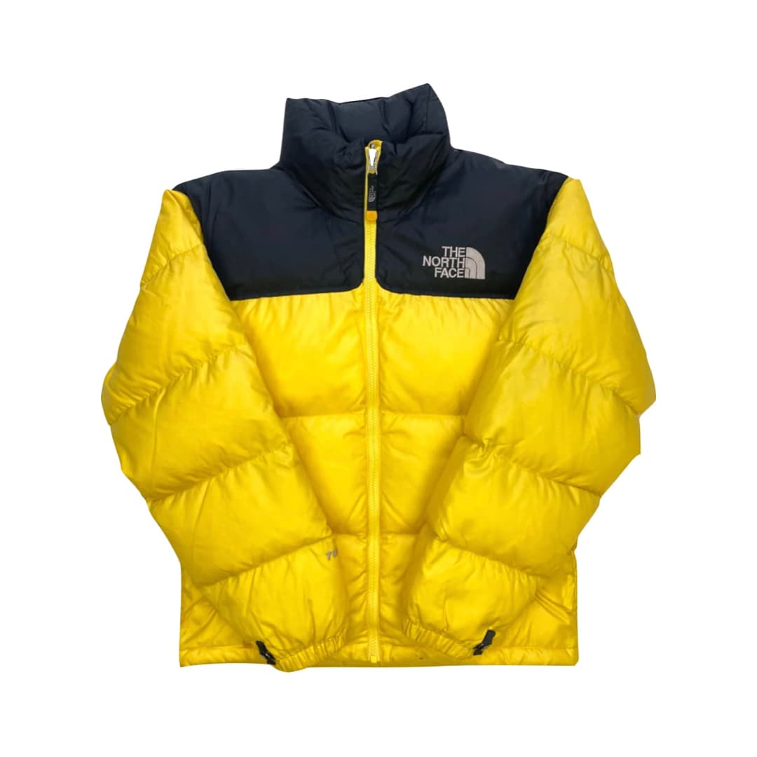 The North Face Yellow Puffer Jacket