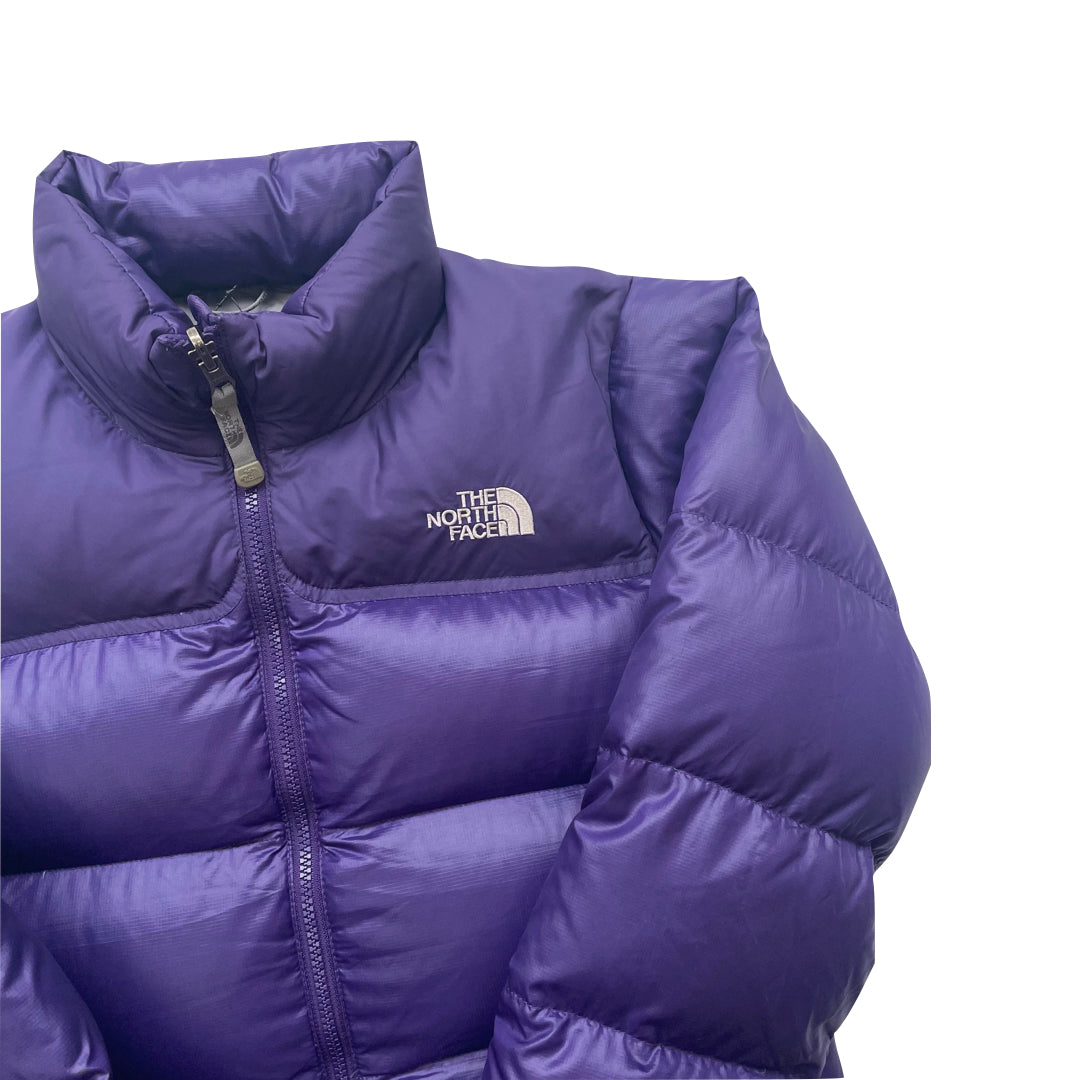 Purple puffer jacket women's best sale