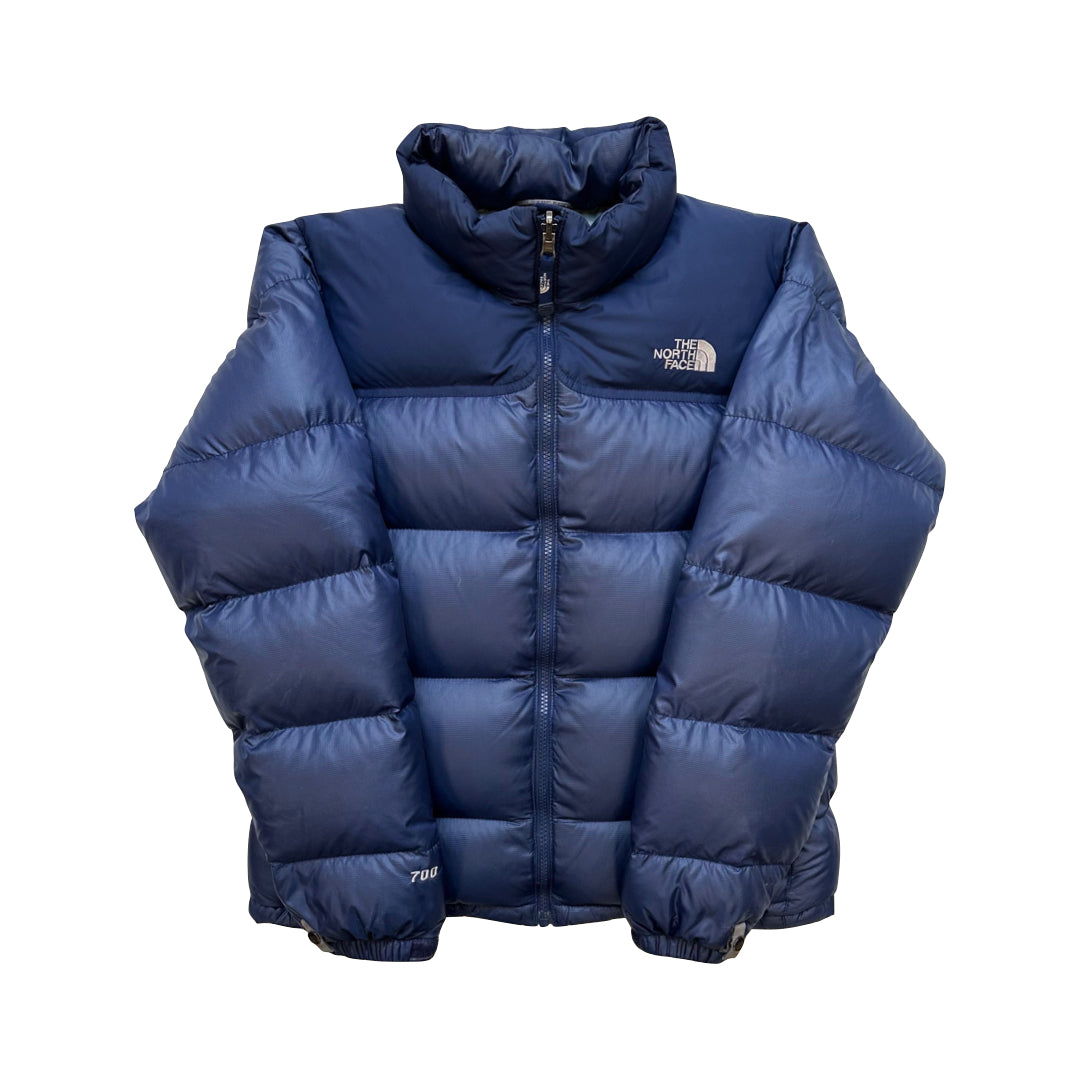 The North Face Women’s Purple / Dark Blue Puffer Jacket