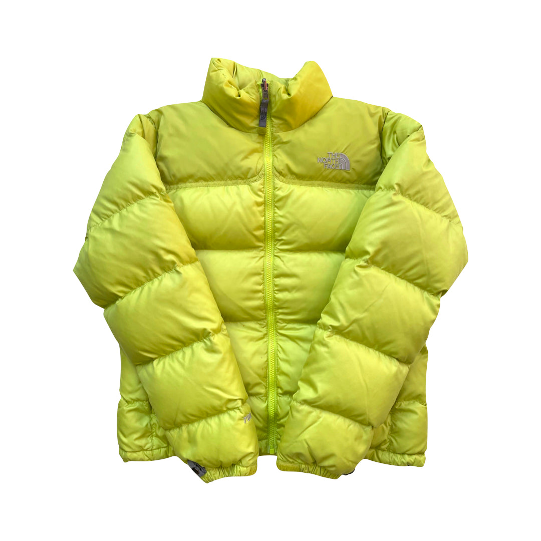 Lime green down jacket best sale