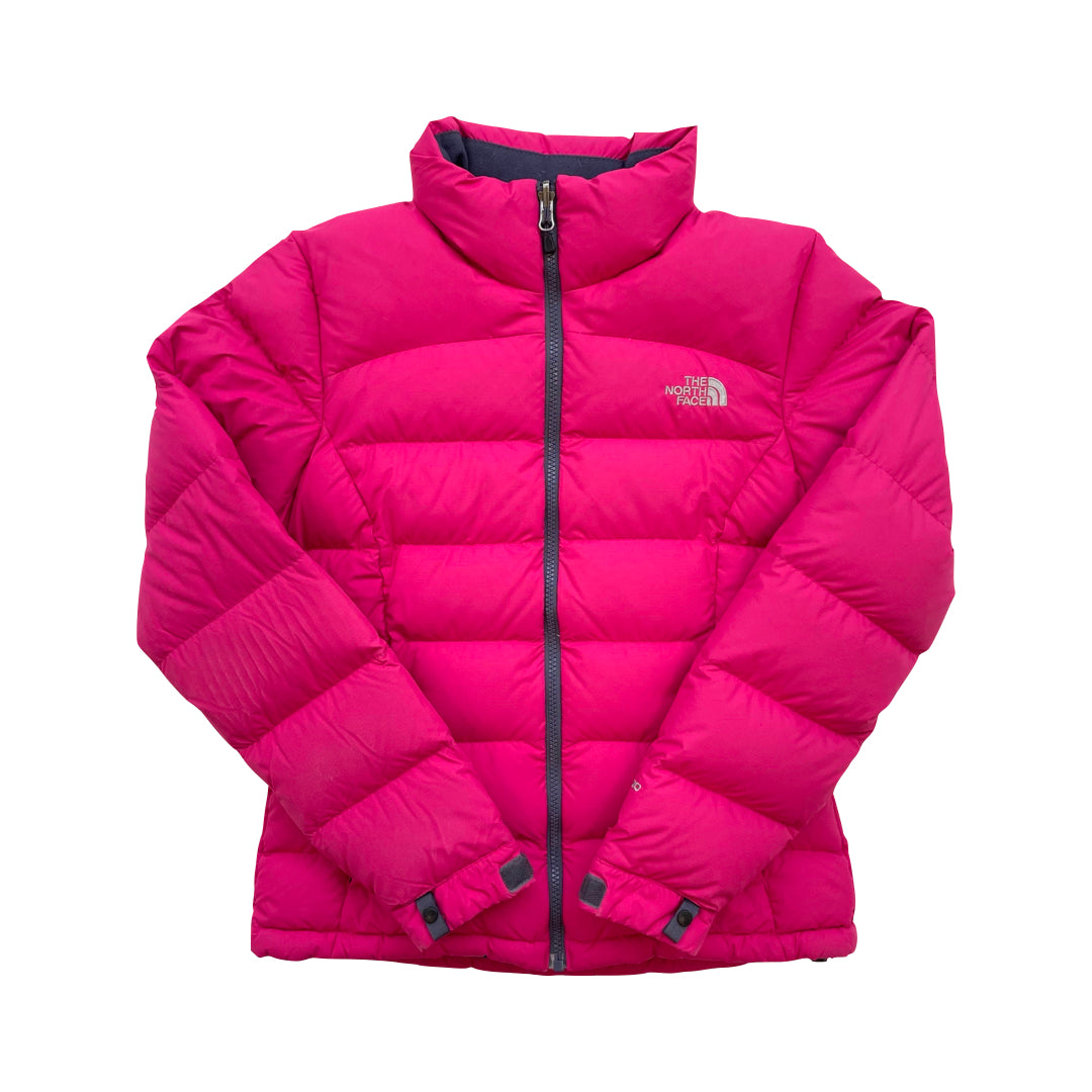 The North Face Womens Pink Puffer Jacket We Vintage