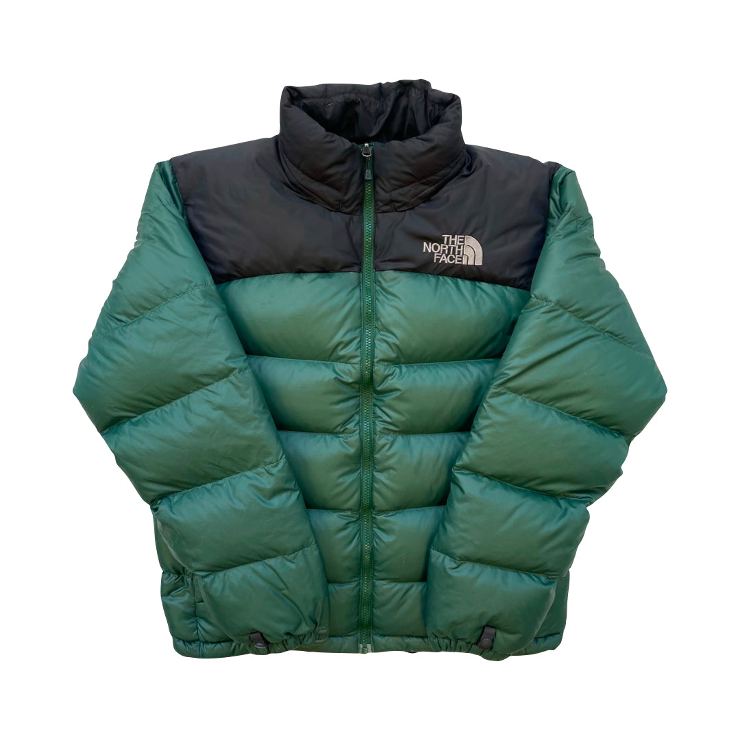 Down Jacket Dark Green North Face Puffer Jacket Face Nuptse Down