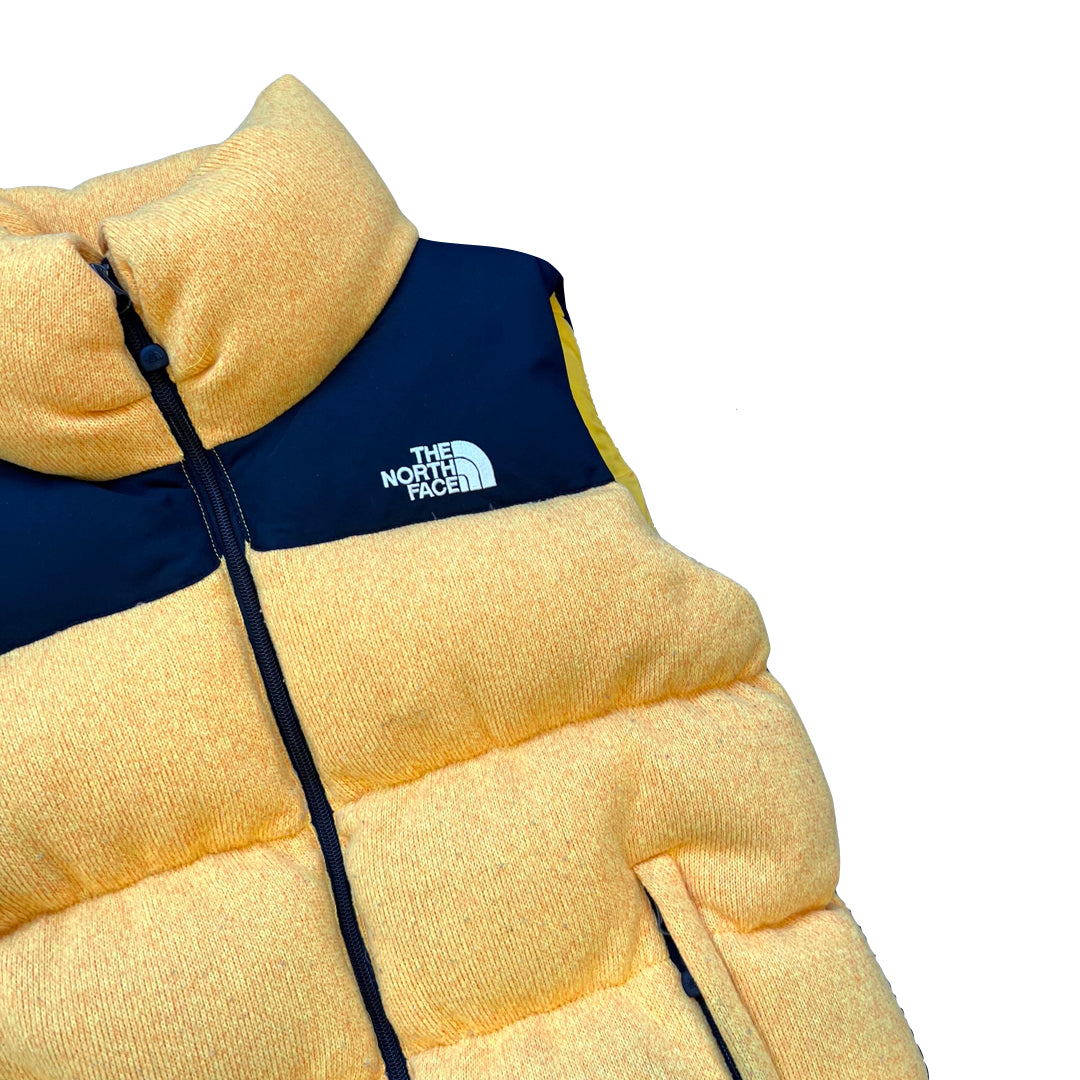 The North Face Women's Yellow Gilet Puffer Jacket We Vintage