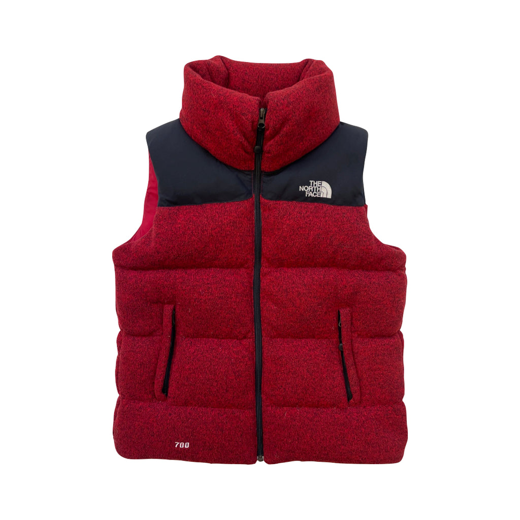 The North Face Red Gilet Puffer Jacket