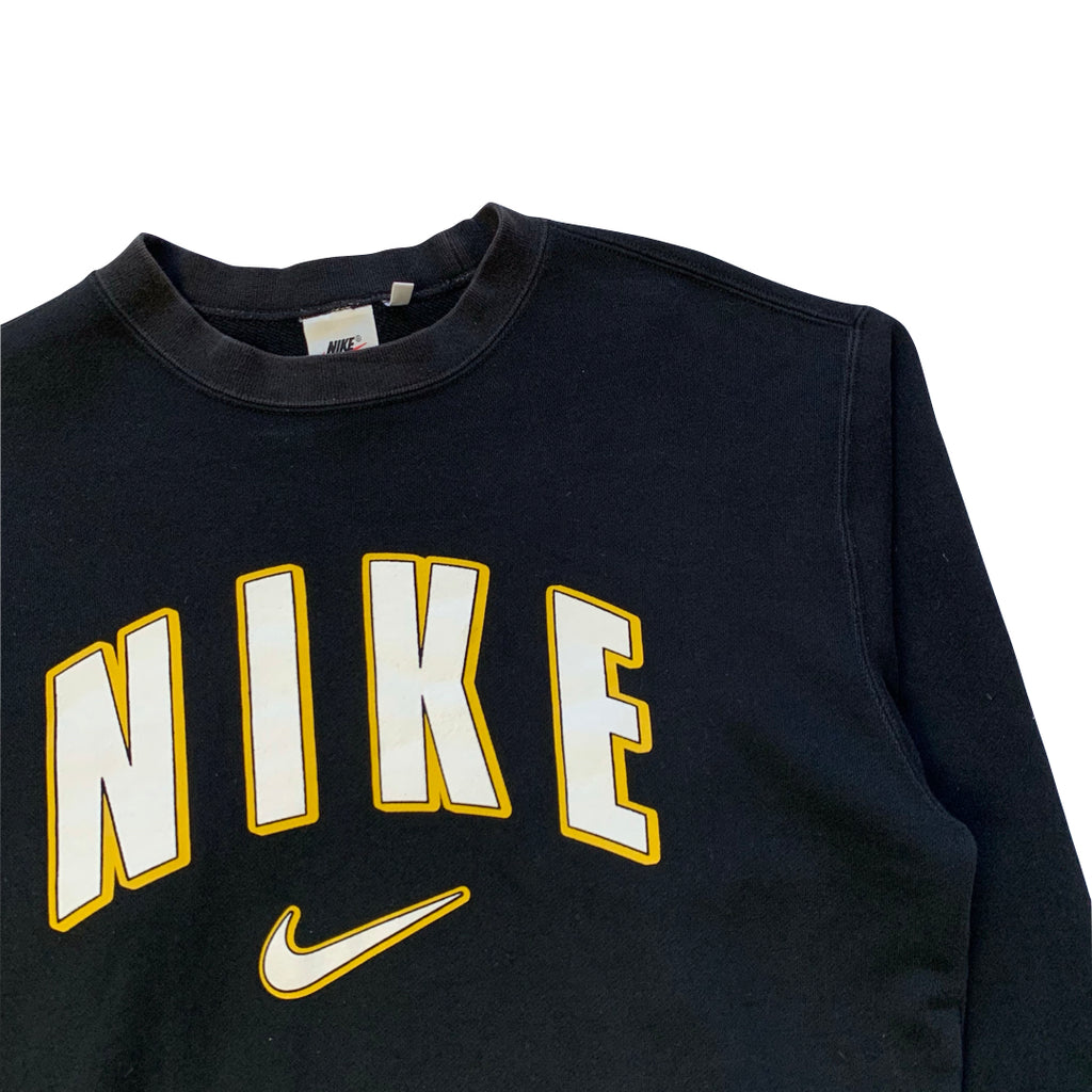 Nike Black & Yellow Sweatshirt