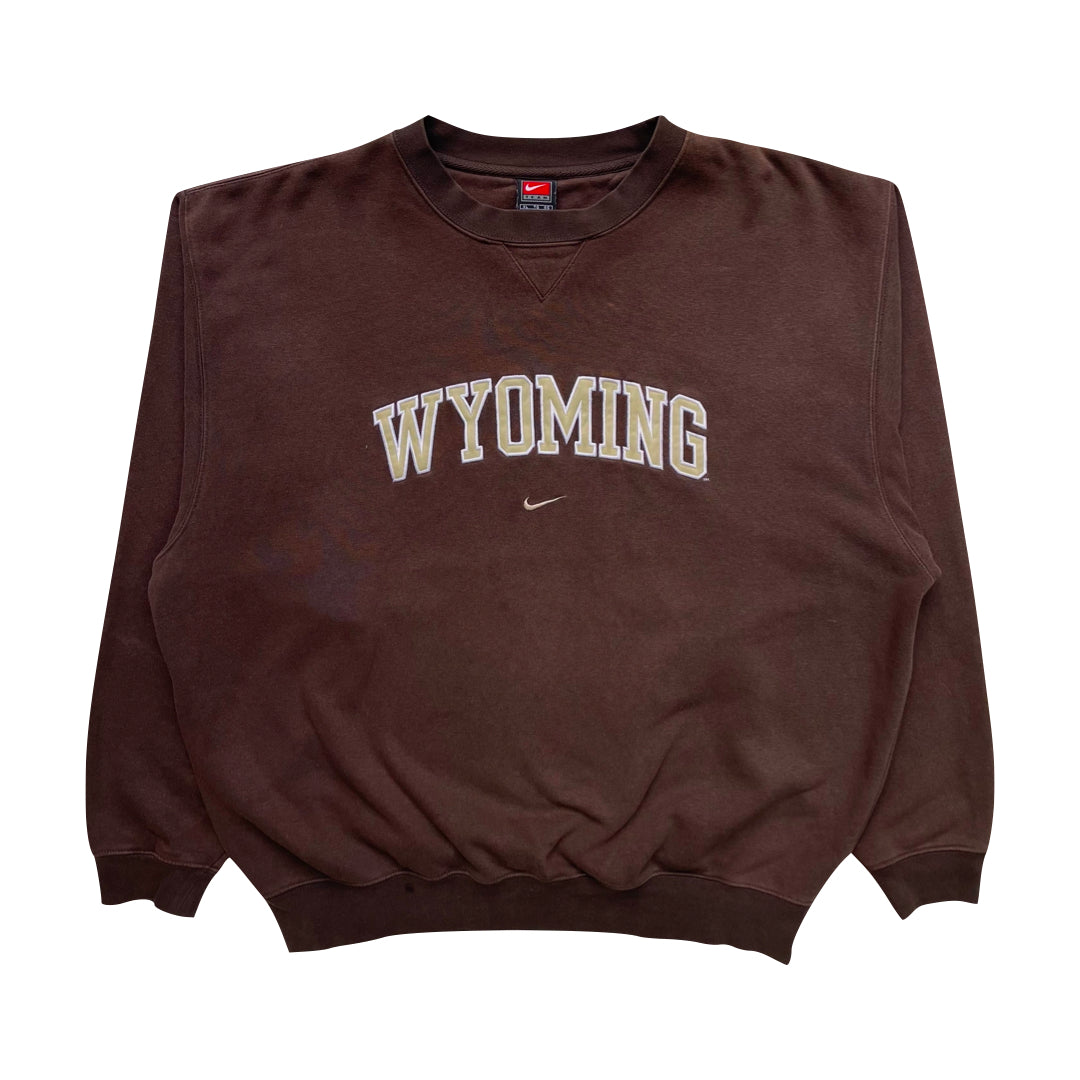 Nike Wyoming Brown Sweatshirt We Vintage