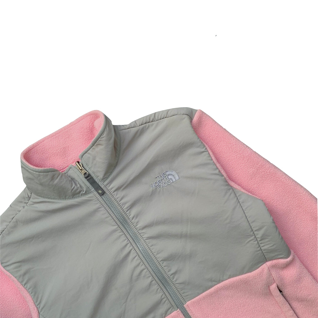 Pink denali north face jacket online