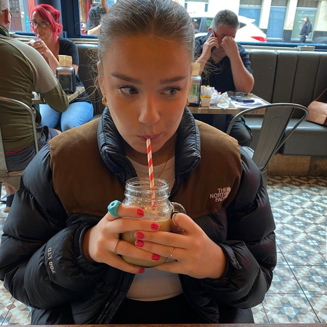 The North Face Women’s Black & Brown Puffer Jacket