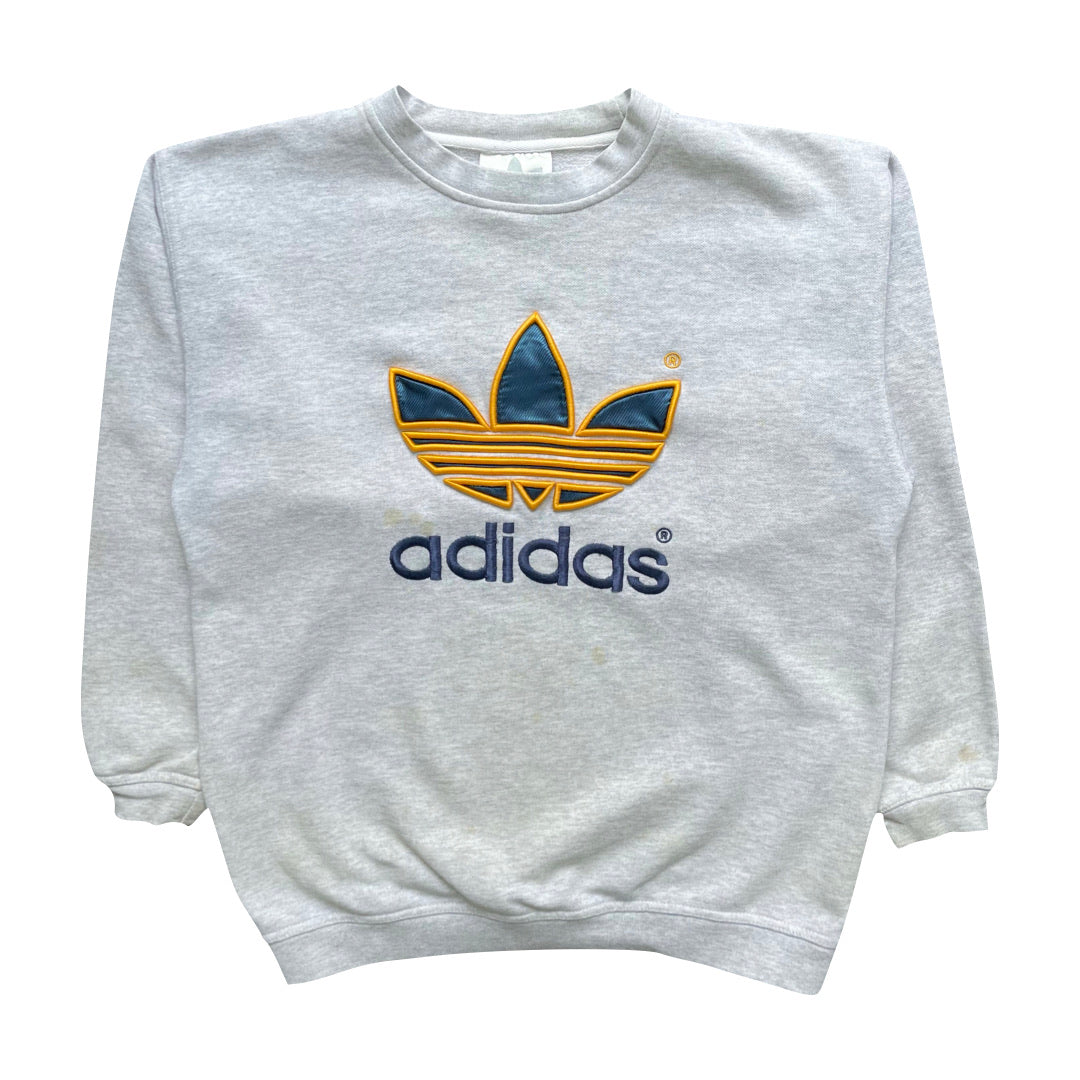 Old adidas logo sweatshirt online