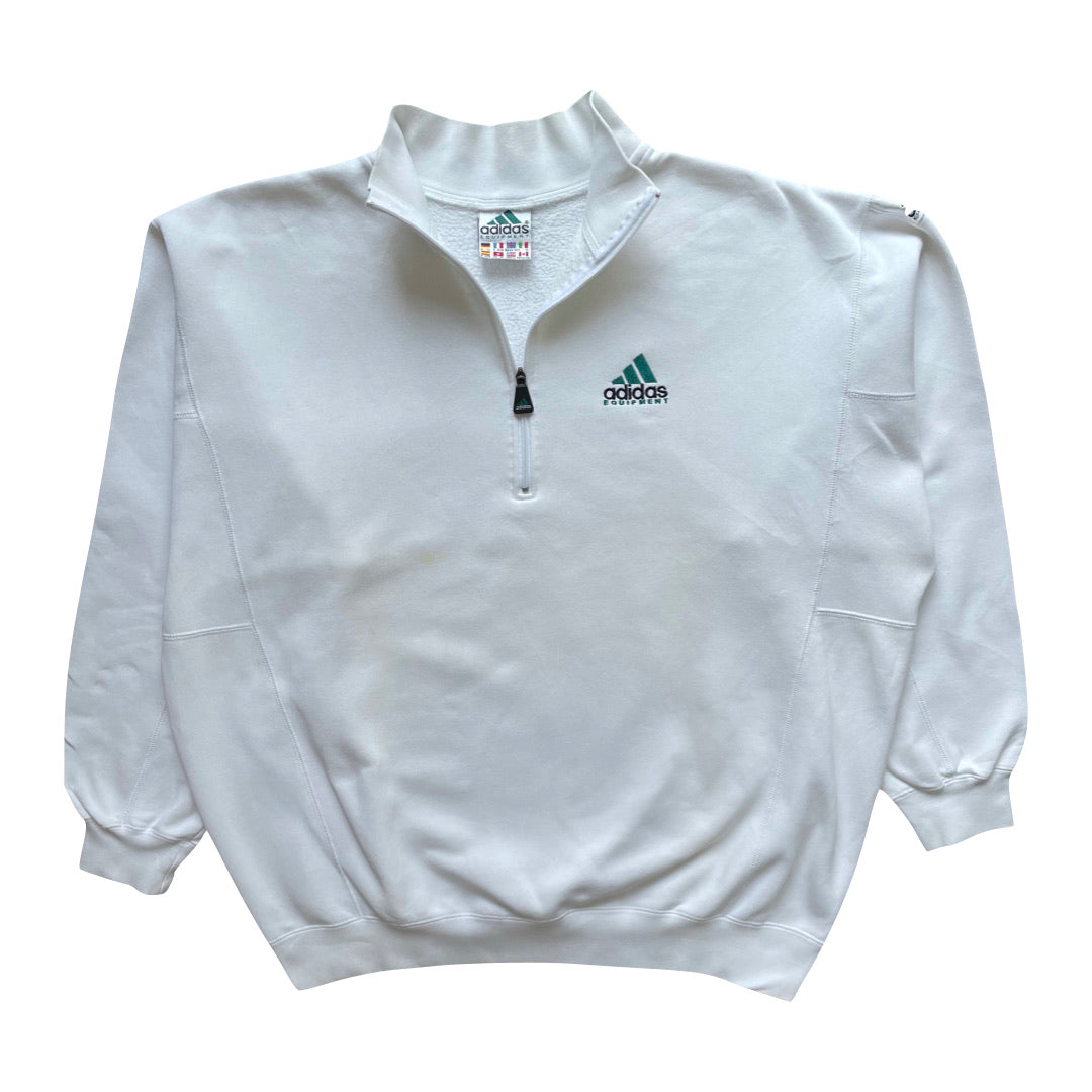 Adidas eqt quarter zip best sale