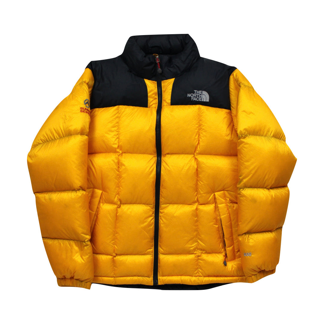The North Face Yellow Lhotse Summit Series Puffer Jacket