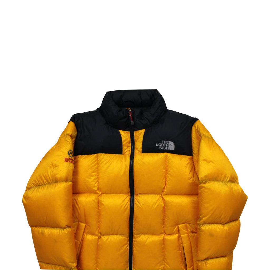 The North Face Yellow Lhotse Summit Series Puffer Jacket