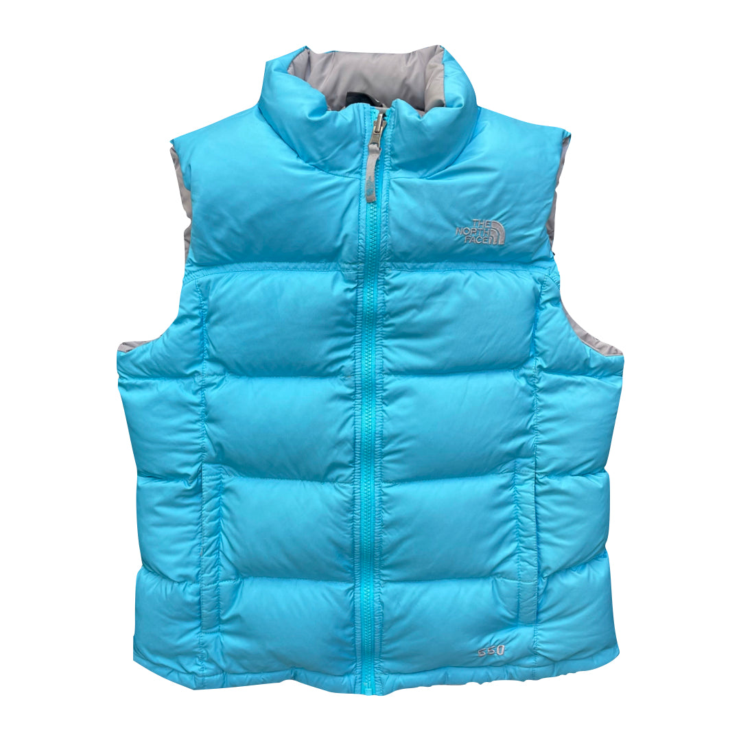 girls north face gilet