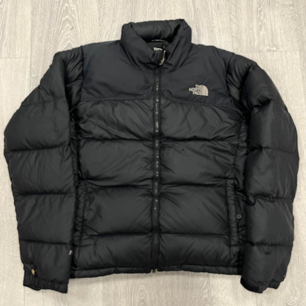 The North Face Womens Black Puffer Jacket WITH REPAIR