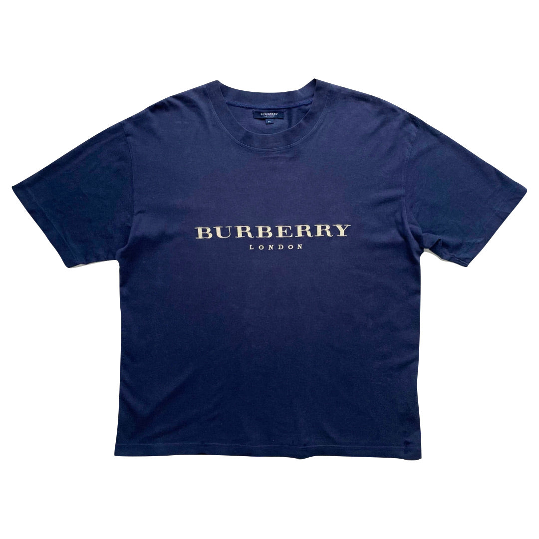 Burberry of london t shirt blue best sale