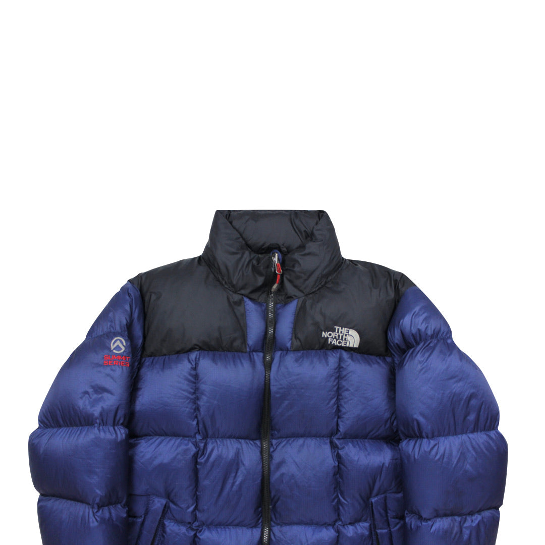 The North Face Navy Blue Lhotse Summit Series Puffer Jacket