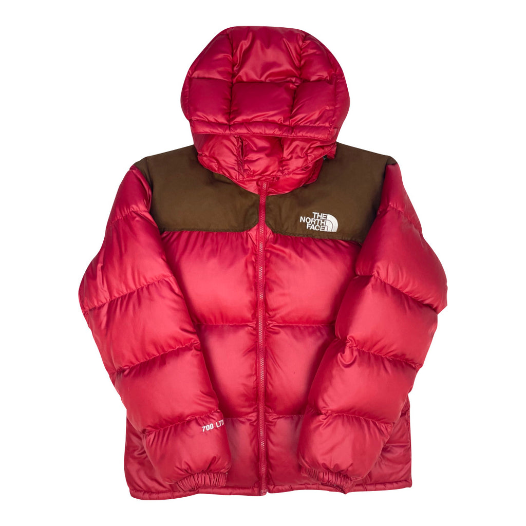 The North Face Red & Brown Puffer Jacket MENS