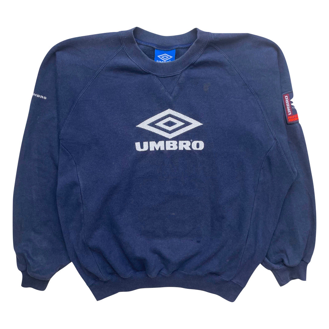 Navy Sweatshirt Blue Umbro Sweatshirt Umbro Navy Blue Sweatshirt