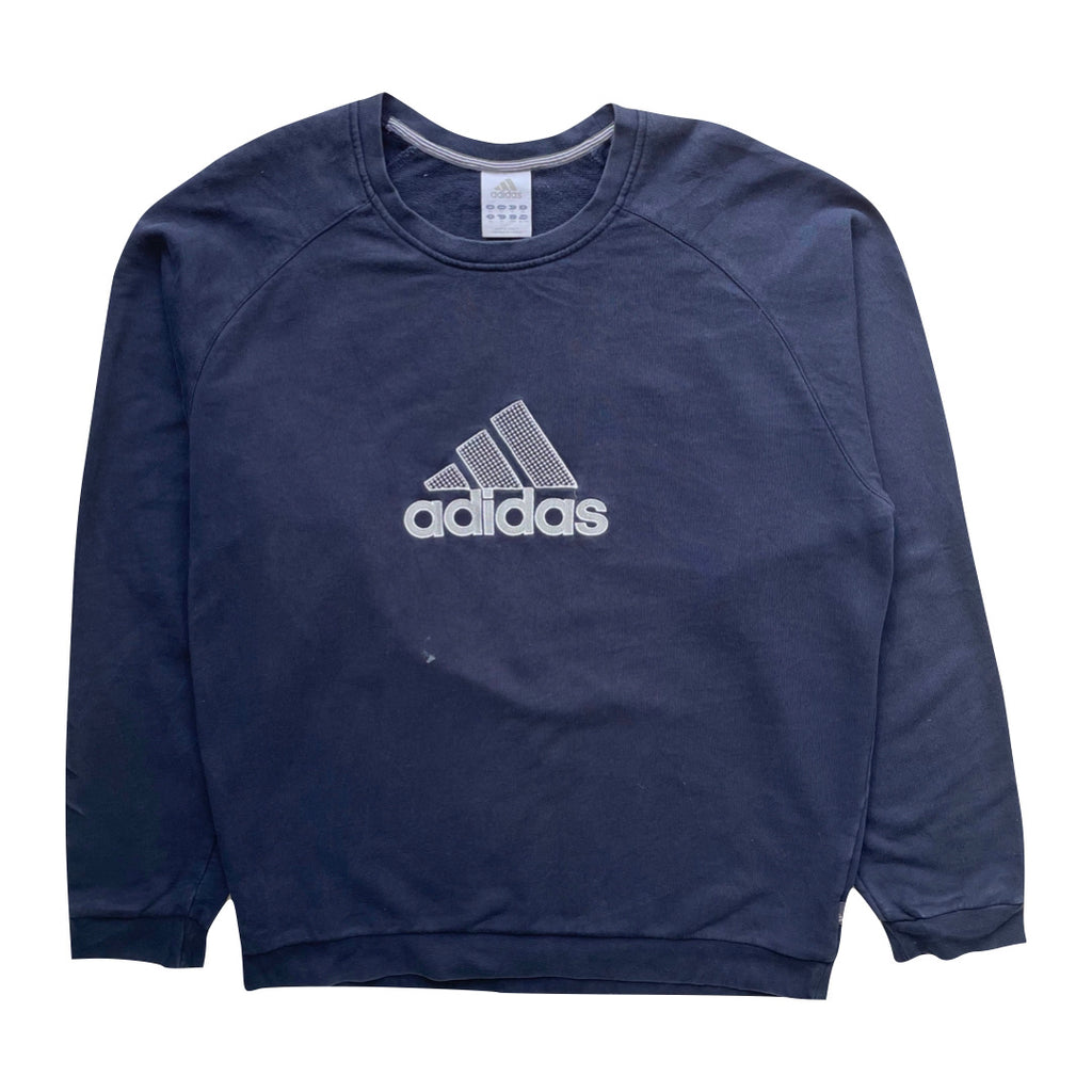 Adidas Faded Navy Blue Sweatshirt