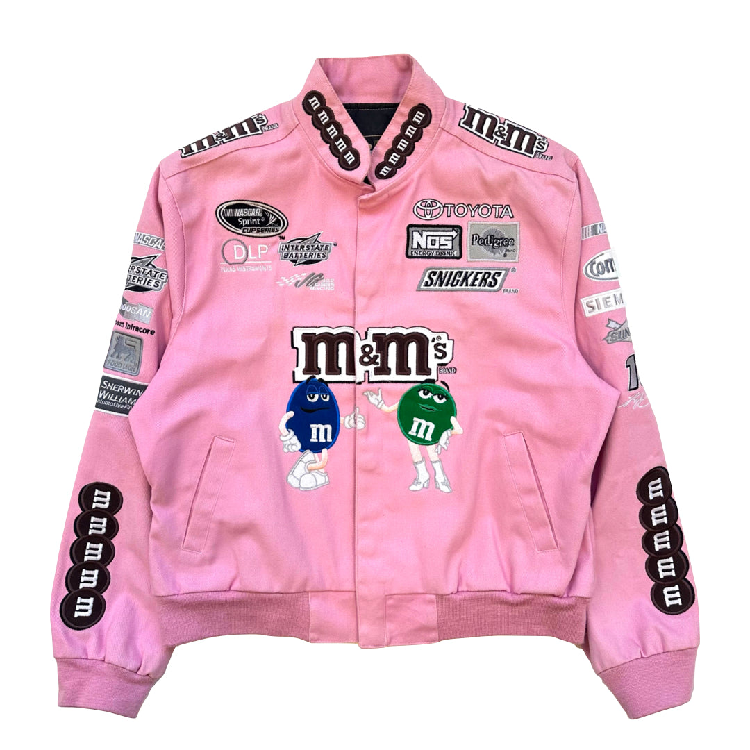 Cadillac Racing Jacket Light Pink NASCAR jacket, Choose your Size X-Small 2024 to 3XL