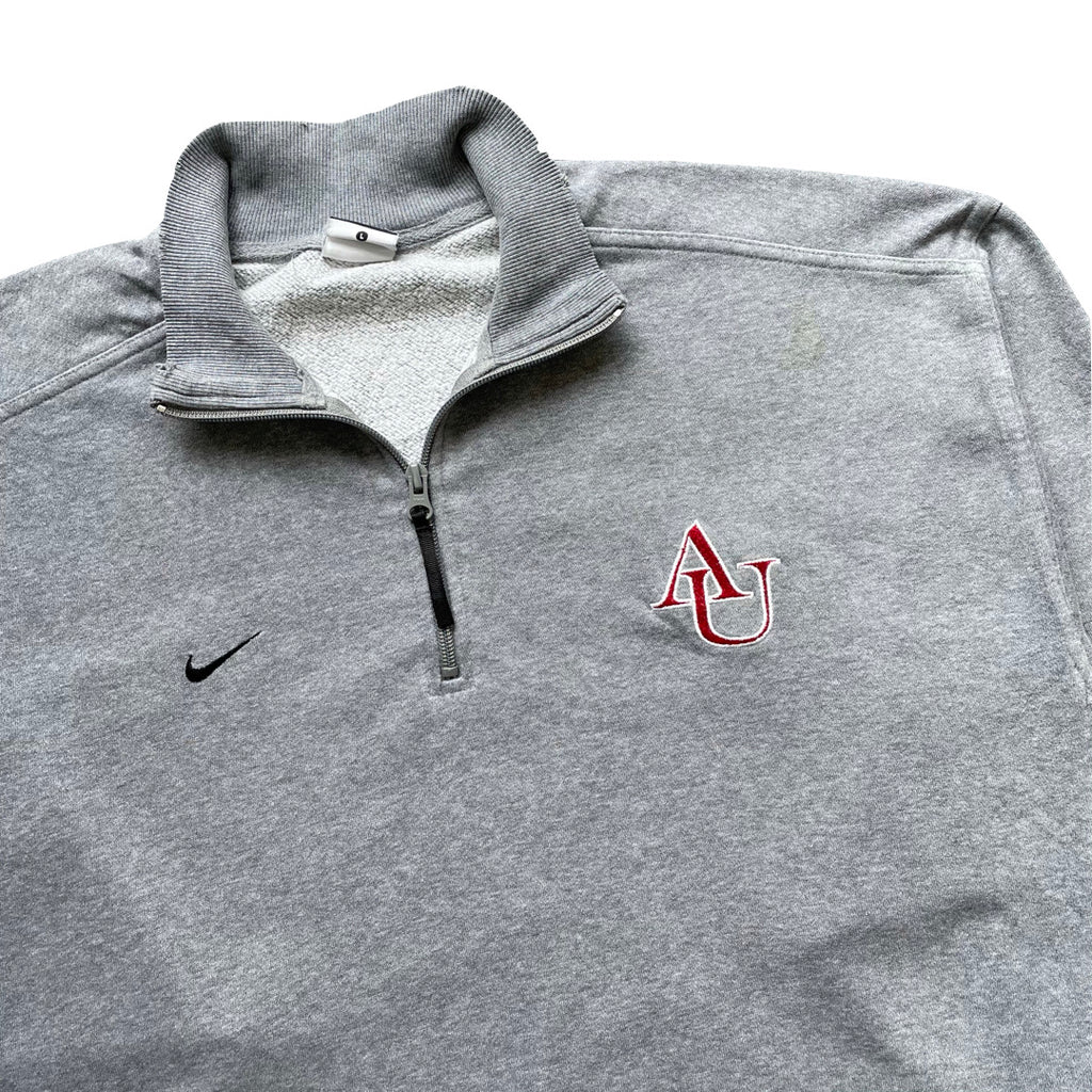 Nike University Grey 1/4 Zip Sweatshirt