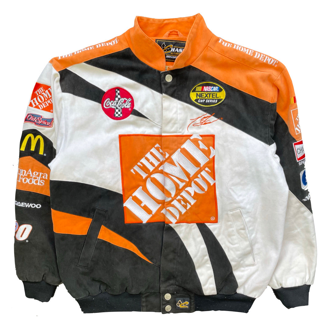 Vintage y2k cheapest the home depot jacket chase authentic nascar