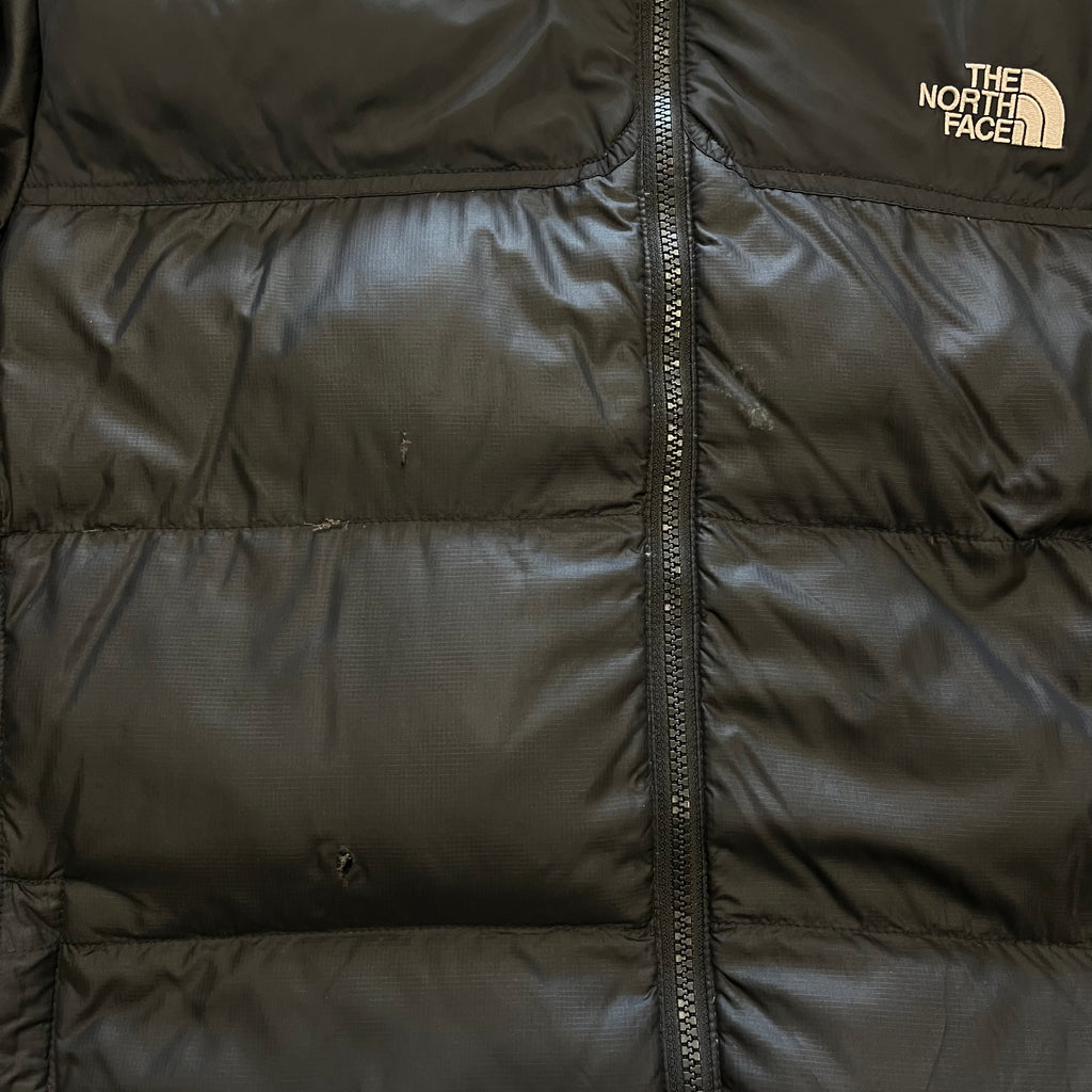 The North Face Womens Black Puffer Jacket WITH FAULT