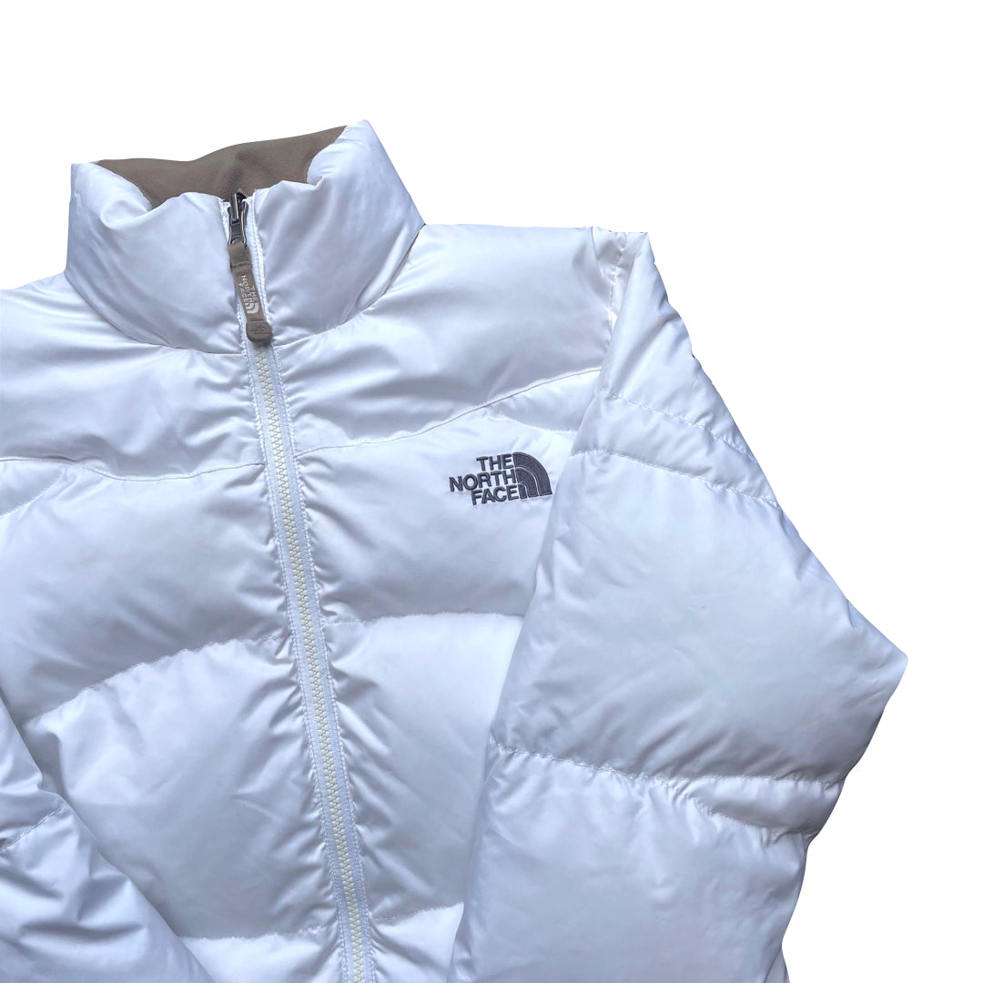 The North Face Womens White Puffer Jacket