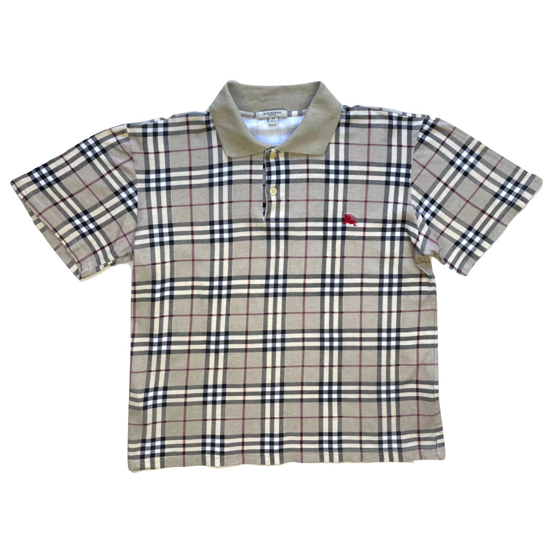Burberry Women's Short Sleeve Polo Shirt We Vintage