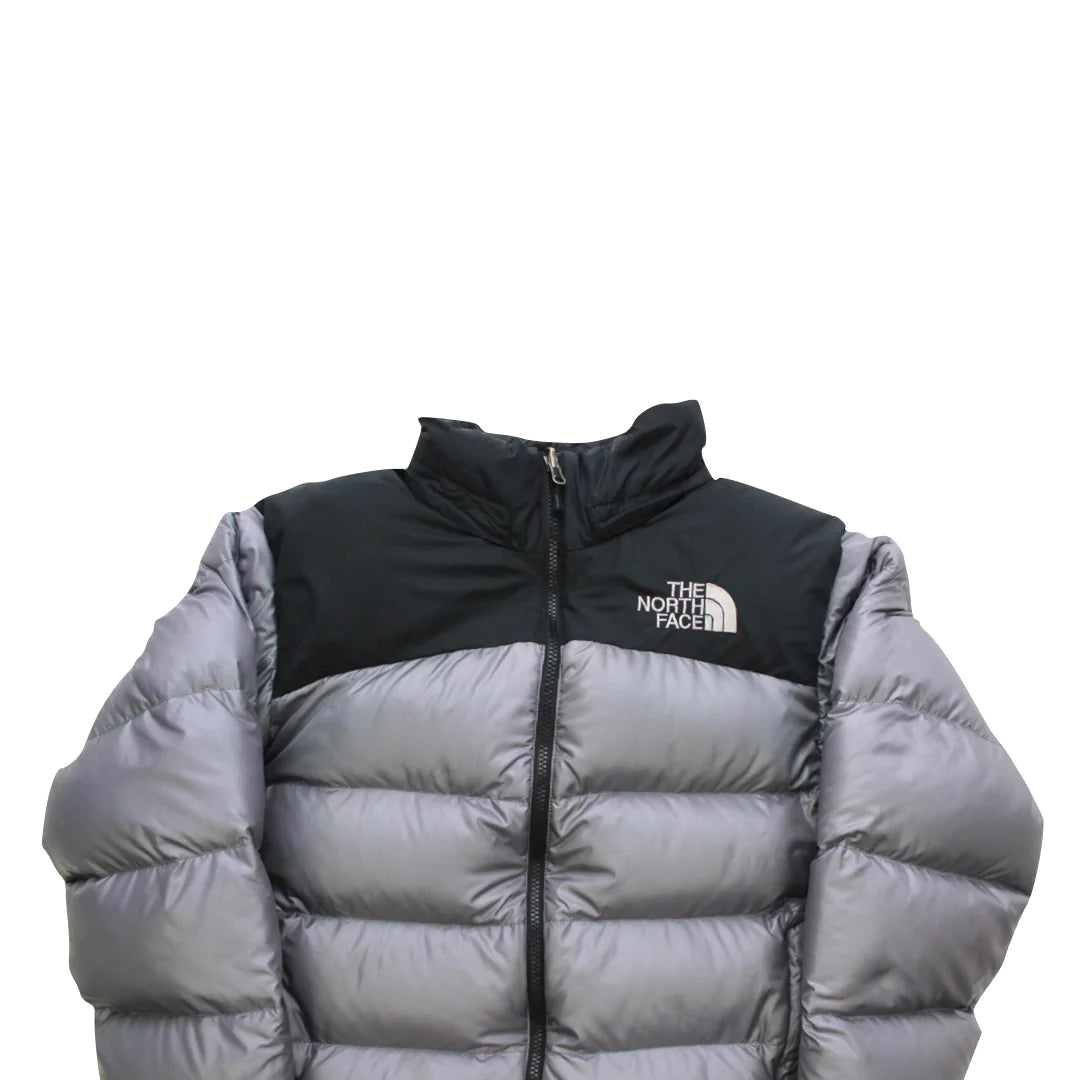 The North Face Grey N2 Puffer Jacket WITH STAIN