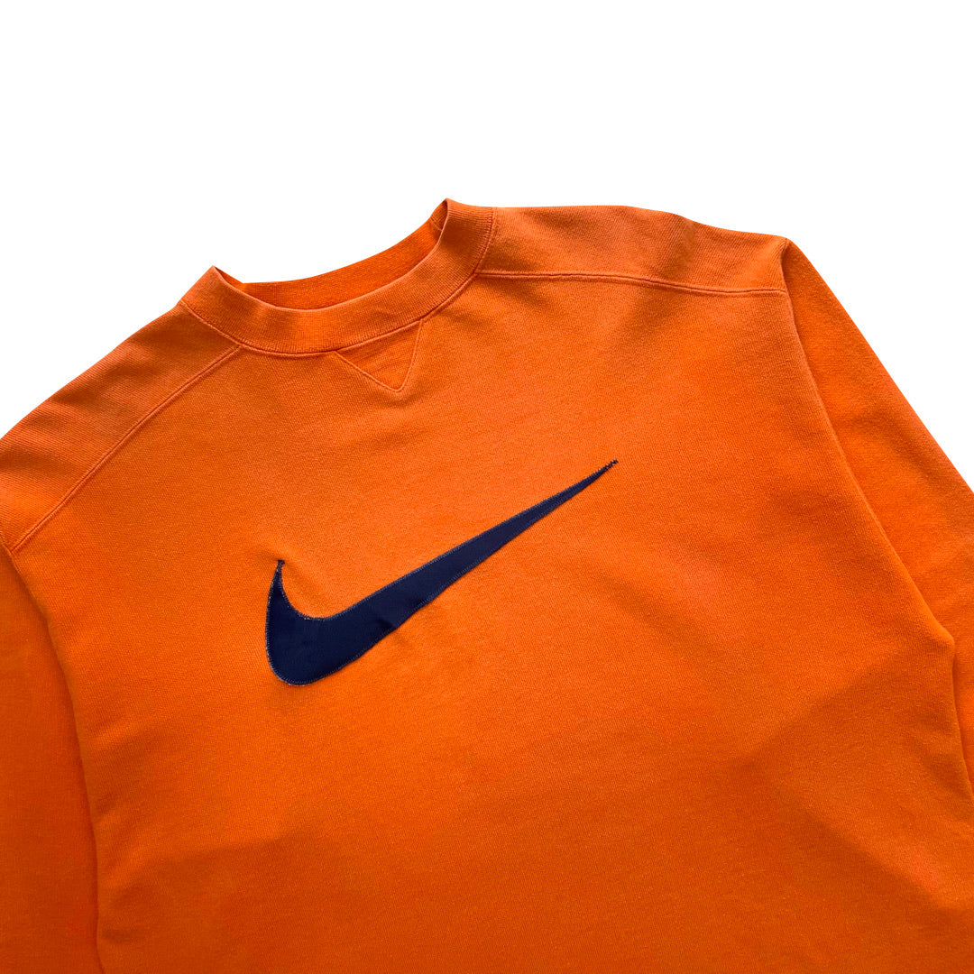 Orange nike sweatshirt on sale