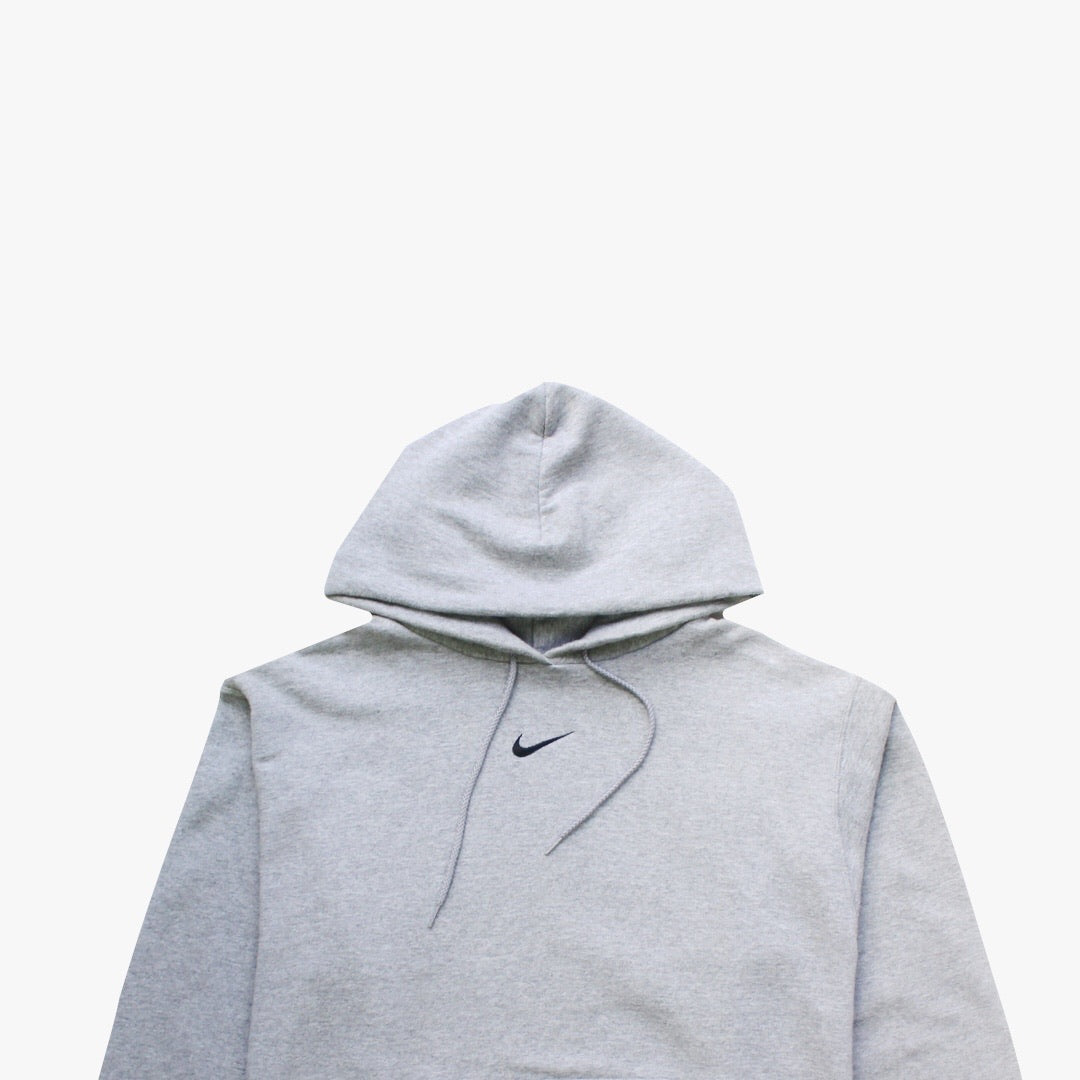 Center Swoosh Nike Hoodie Centre Logo Nike Grey Center Logo Hoodie