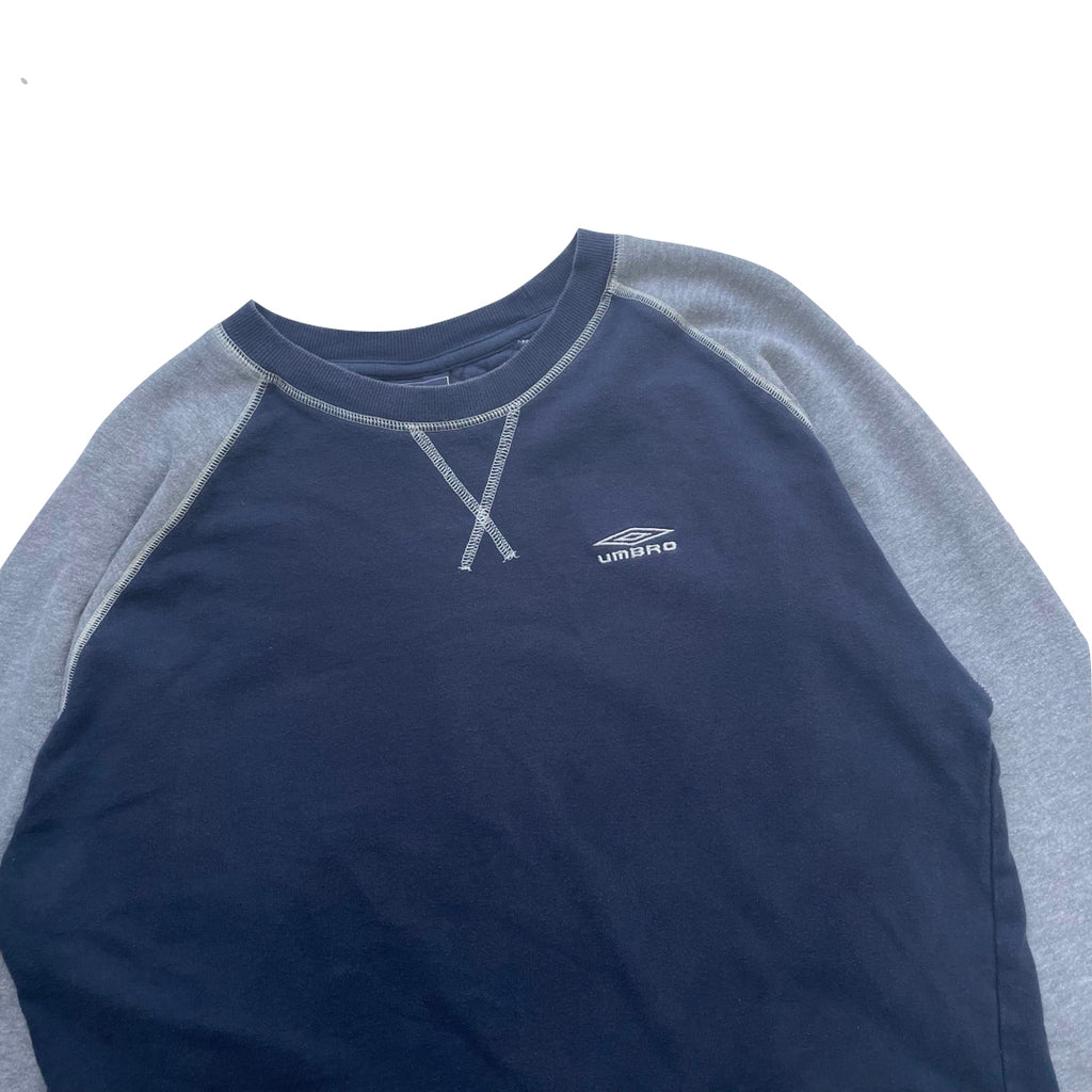 Umbro Navy Blue/Grey Sweatshirt