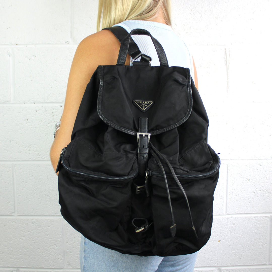 Prada large backpack hotsell