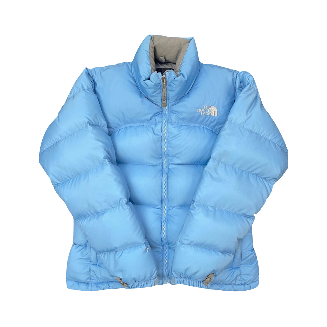 Down Puffer North Face Baby Blue Jacket The North Face Hyalite