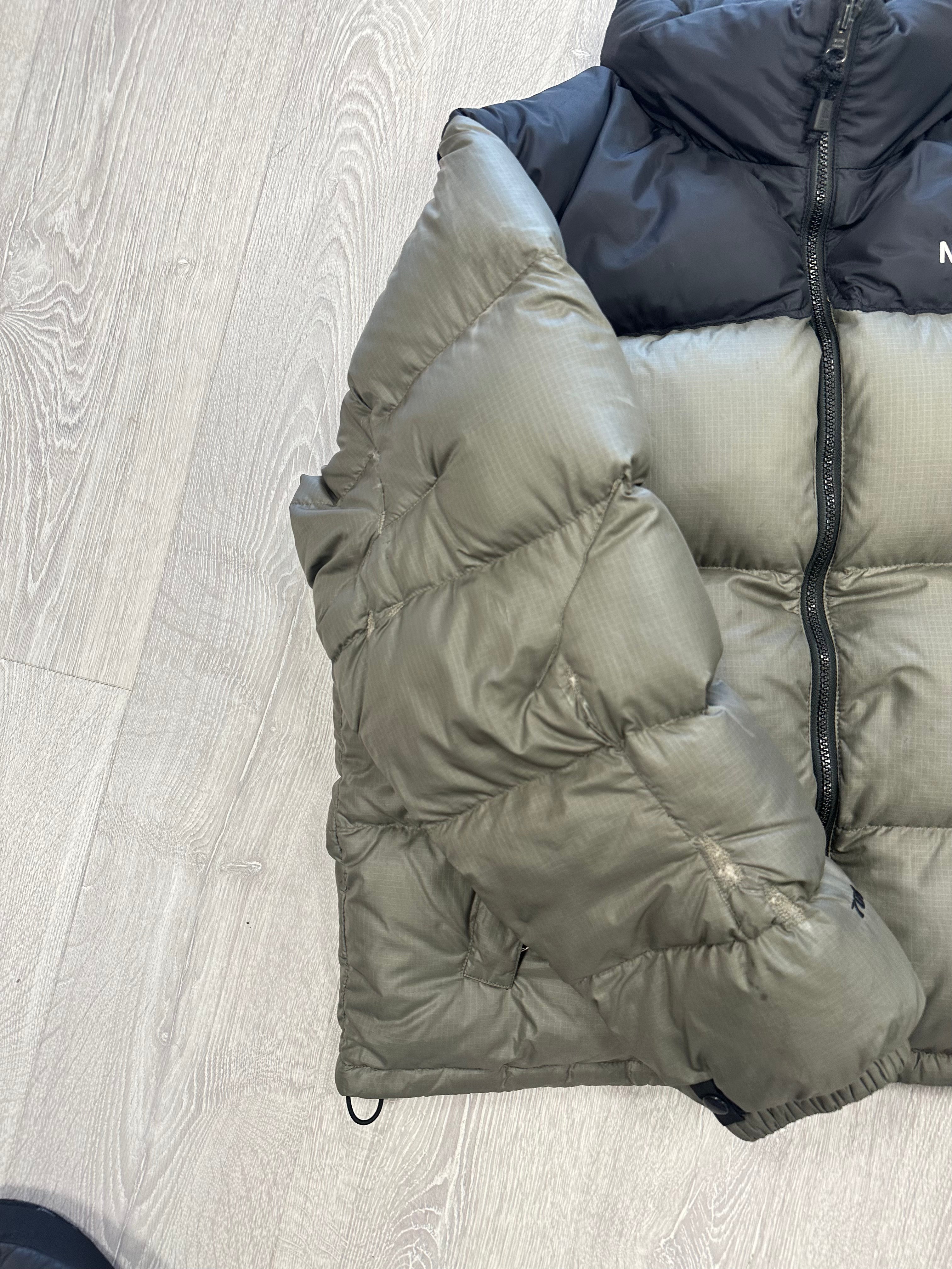 The North Face Khaki Green Puffer Jacket