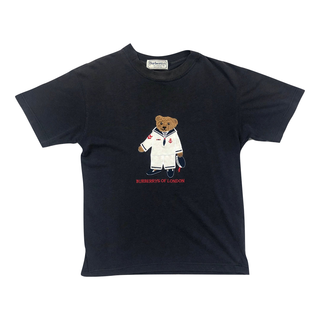 Burberry Bear Navy T shirtWe Vintage