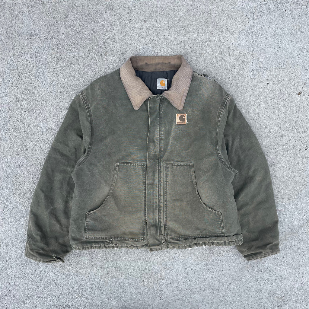 Green sales vintage jacket