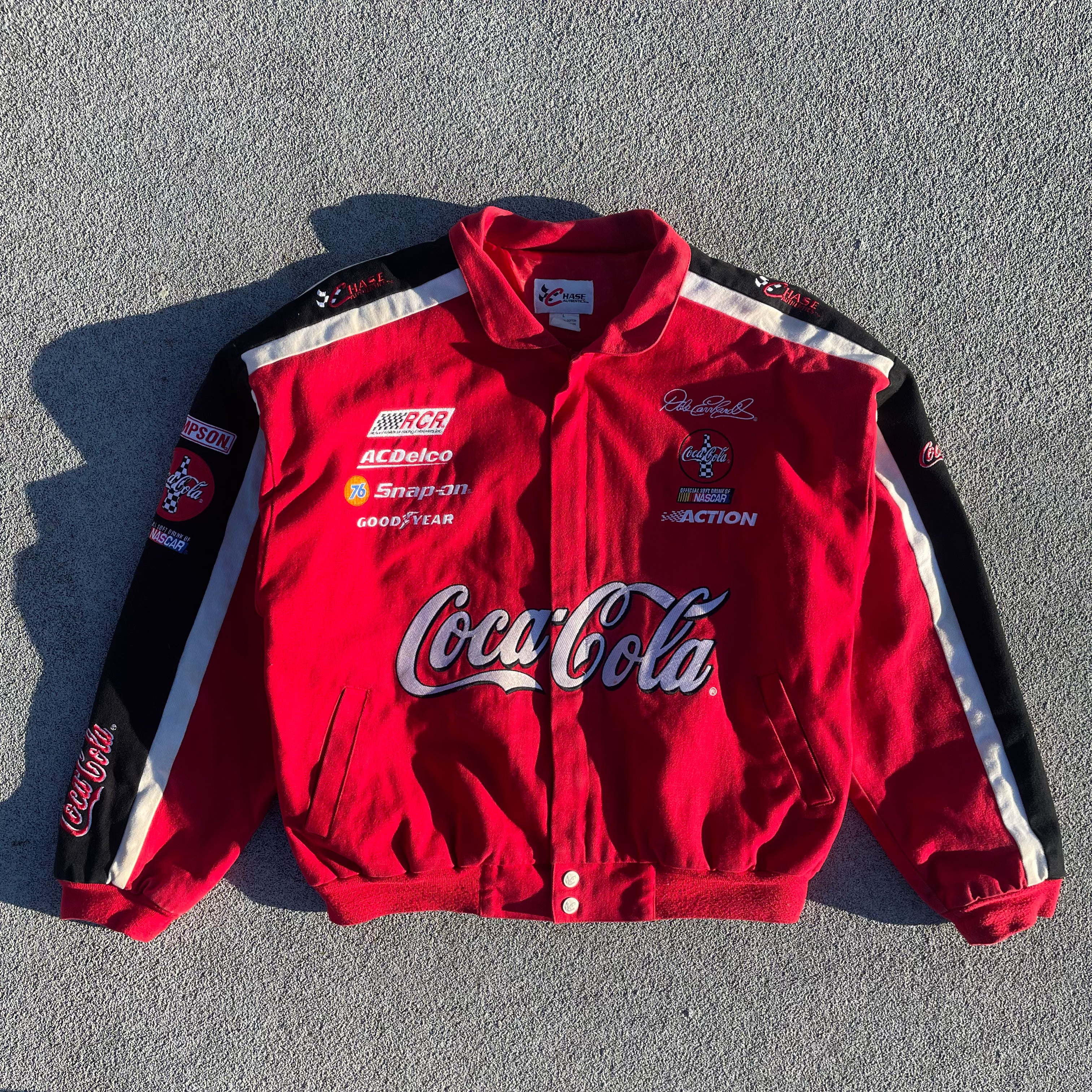 Vintage Coca Cola Nascar Racing Jacket