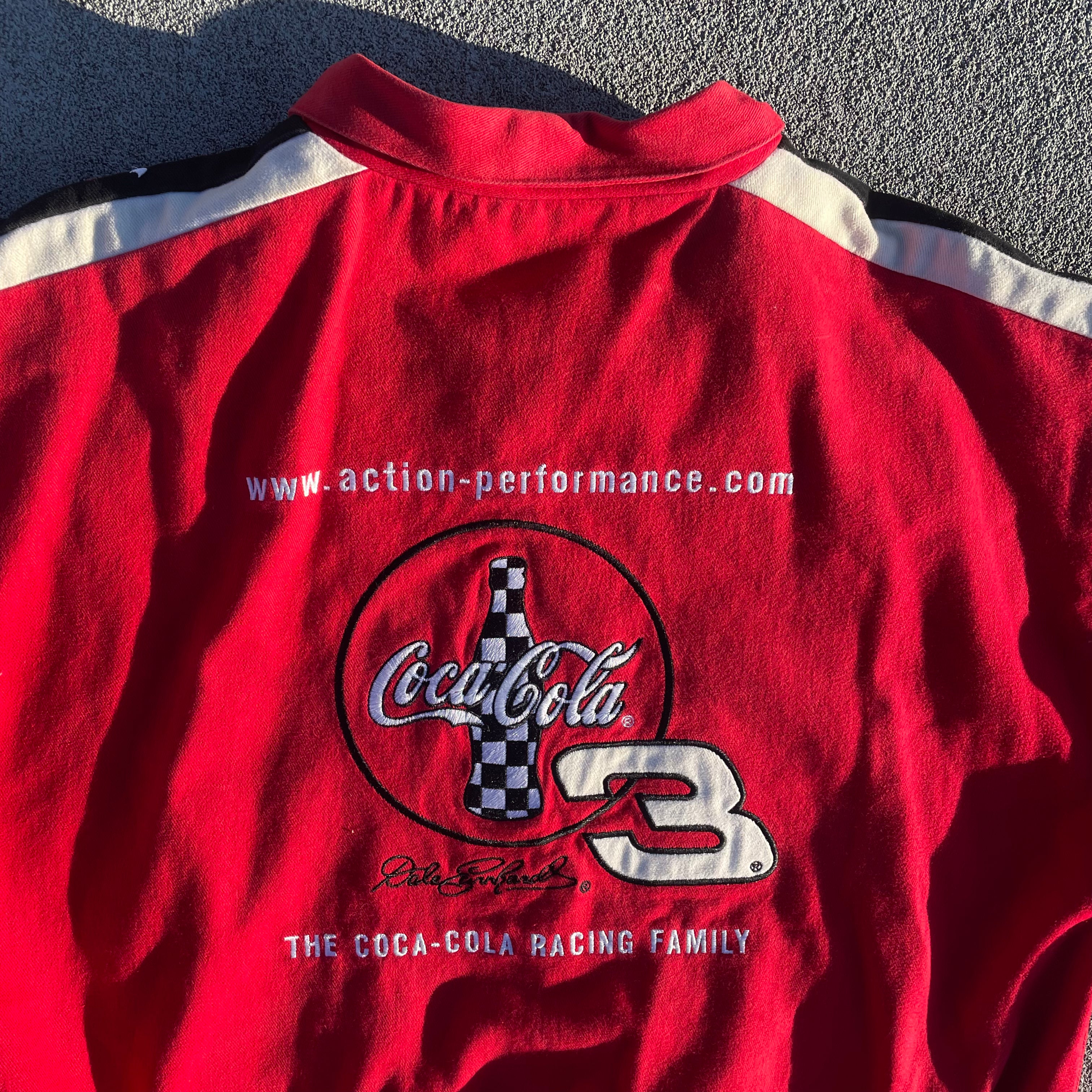 Vintage Coca Cola Nascar Racing Jacket